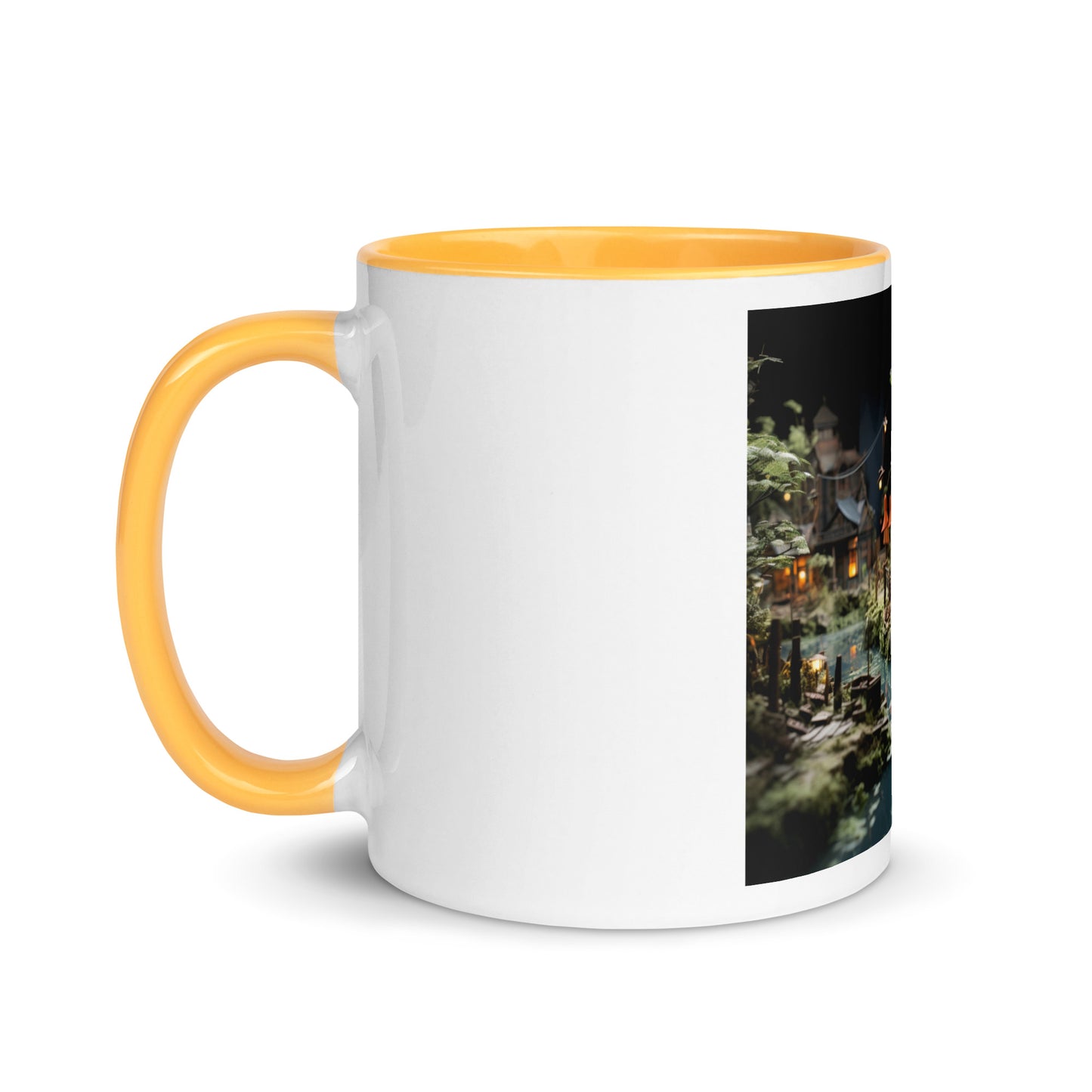 Born On A Bayou Series Print #6 - Mug with Color Inside