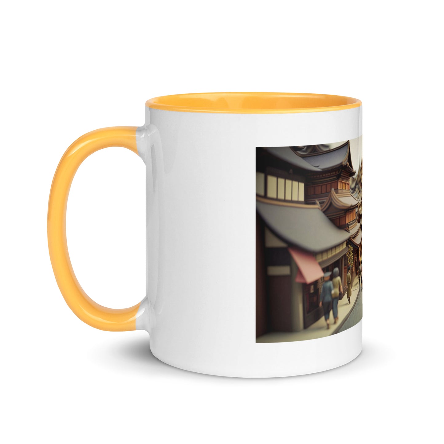 Via The Metropolis Series Print #9 - Mug with Color Inside