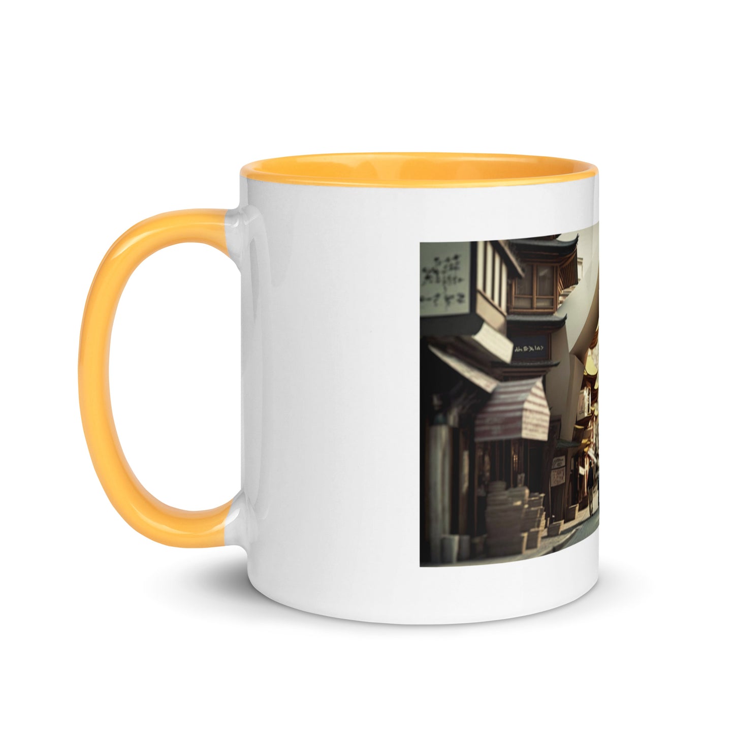 Via The Metropolis Series Print #8 - Mug with Color Inside