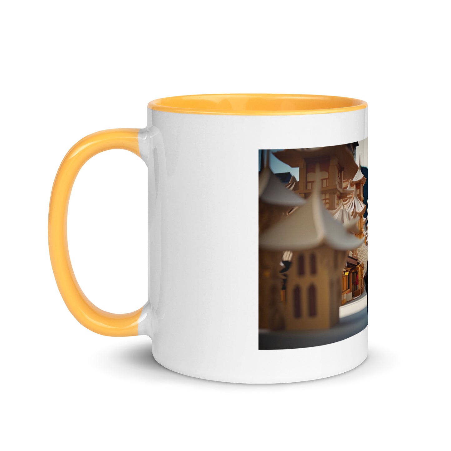 Via The Metropolis Series Print #5 - Mug with Color Inside