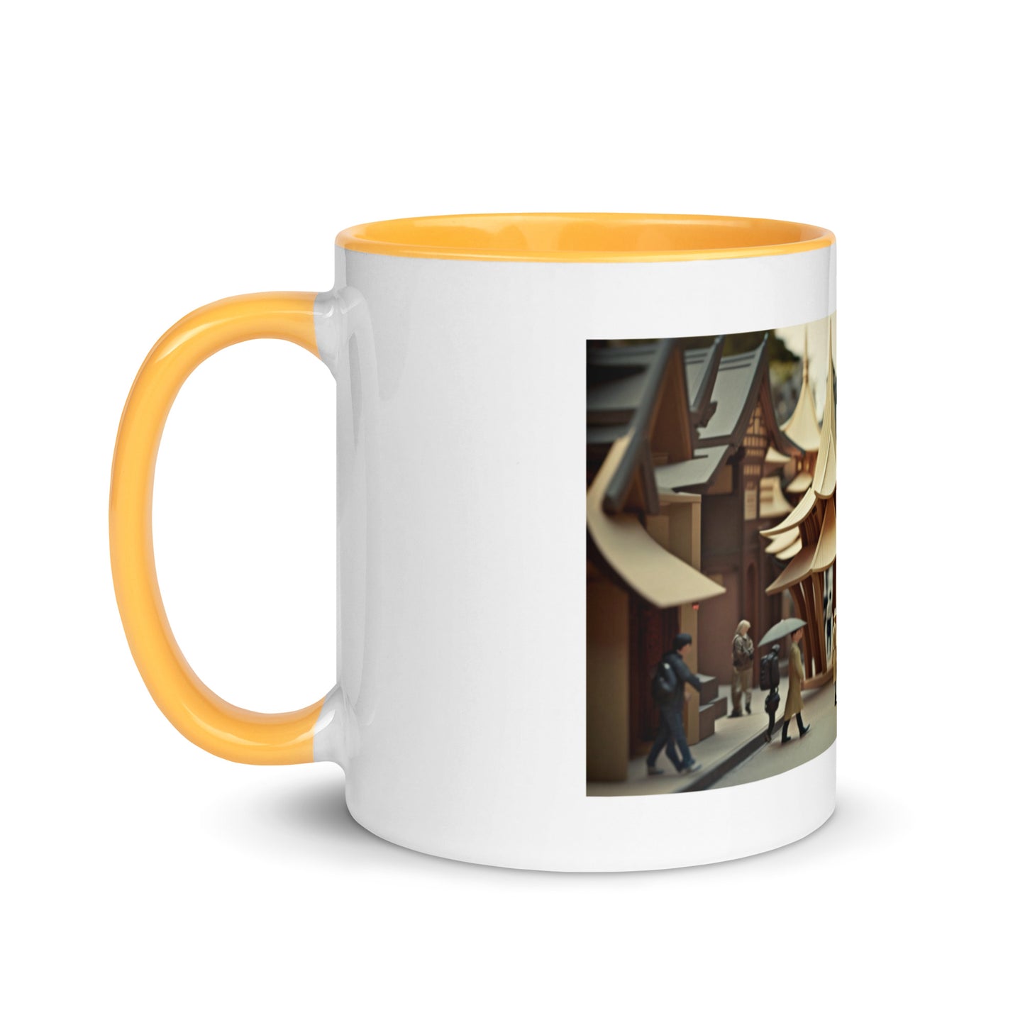 Via The Metropolis Series Print #4 - Mug with Color Inside