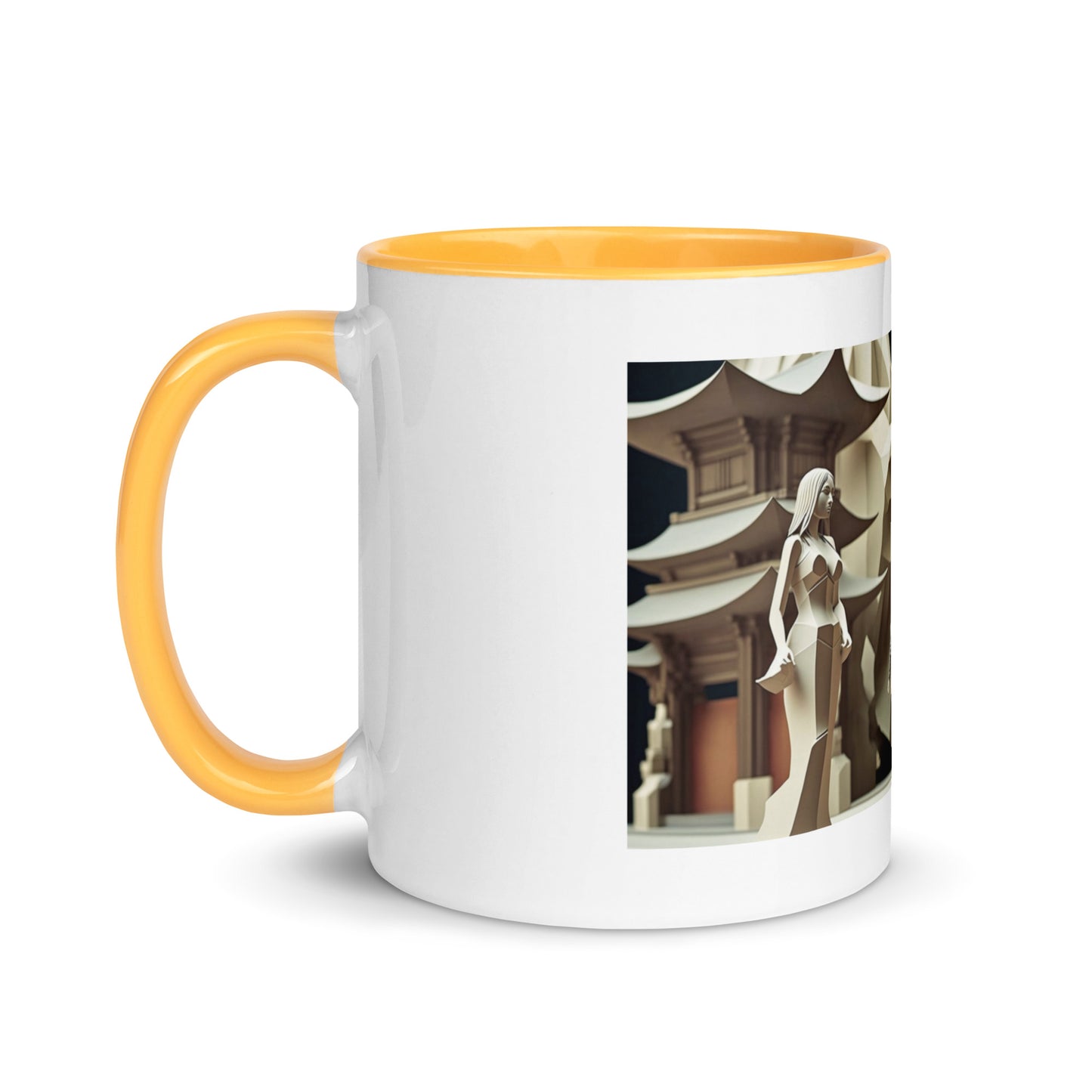 Via The Metropolis Series Print #2 - Mug with Color Inside