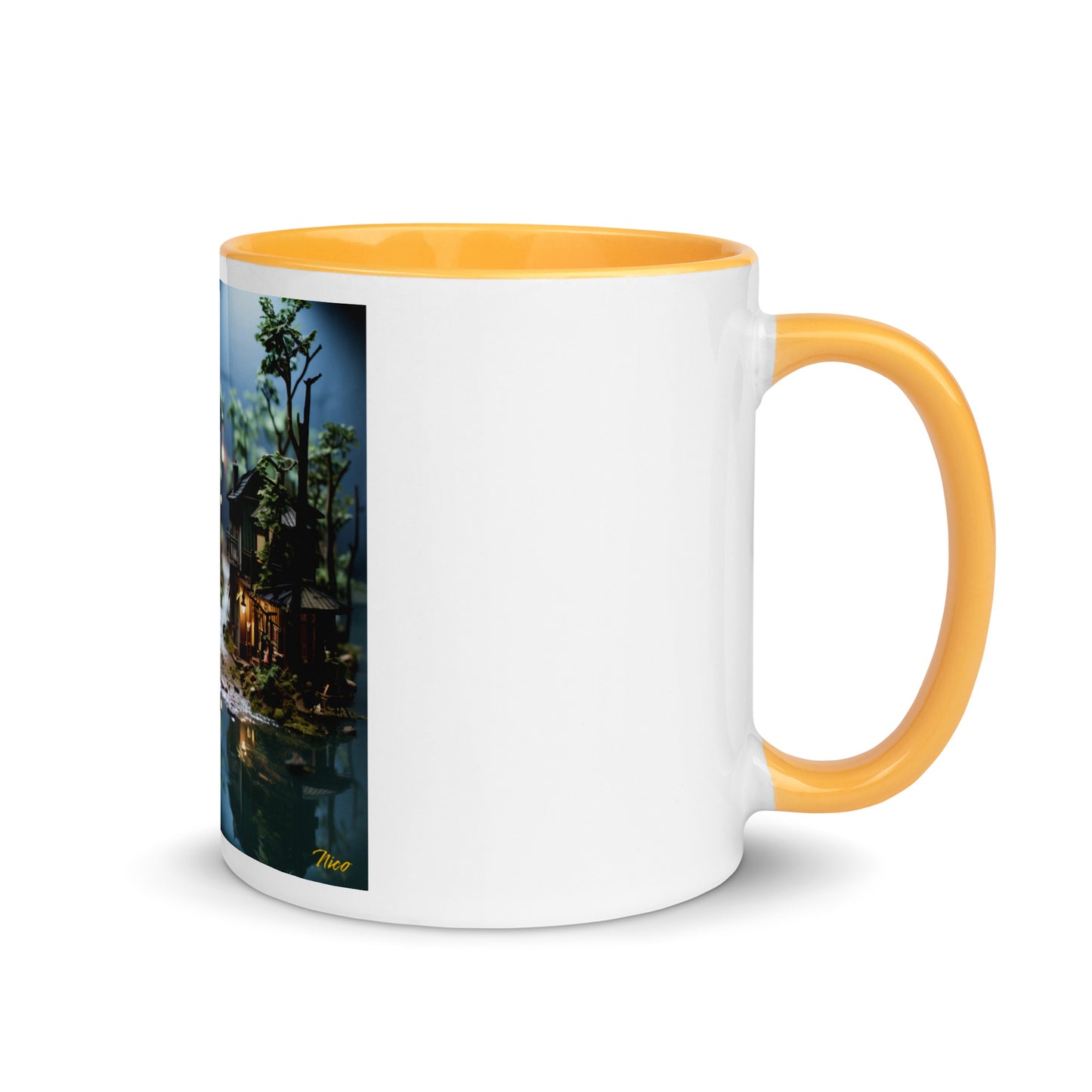 Born On A Bayou Series Print #3 - Mug with Color Inside