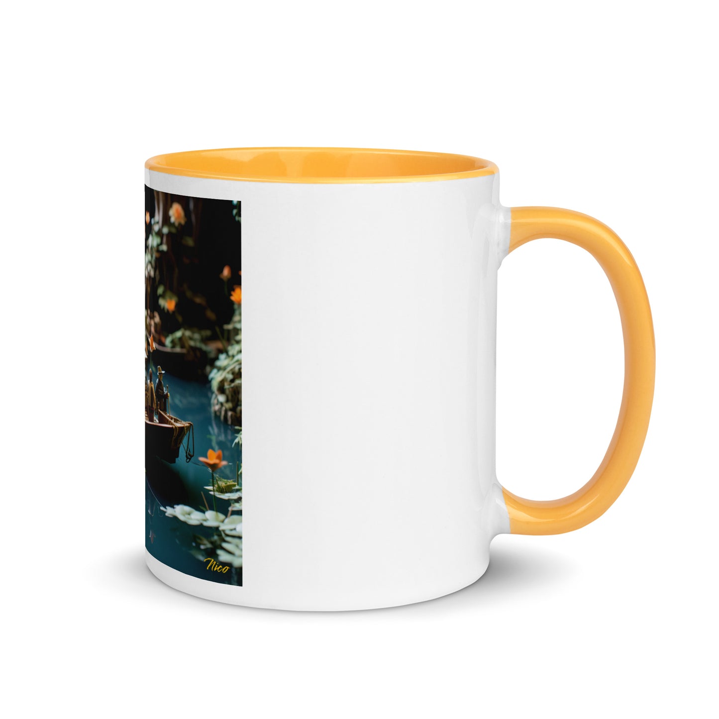 Born On A Bayou Series Print #4 - Mug with Color Inside