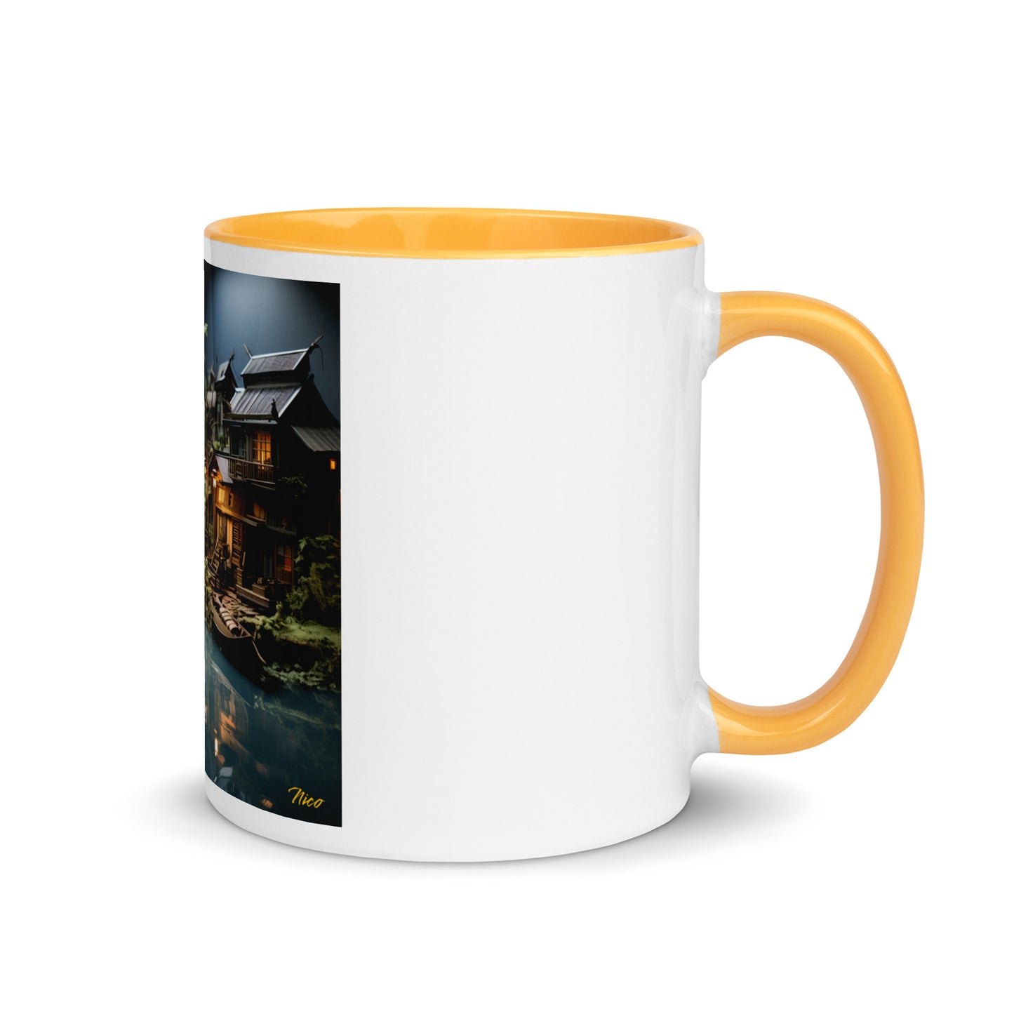 Born On A Bayou Series Print #6 - Mug with Color Inside