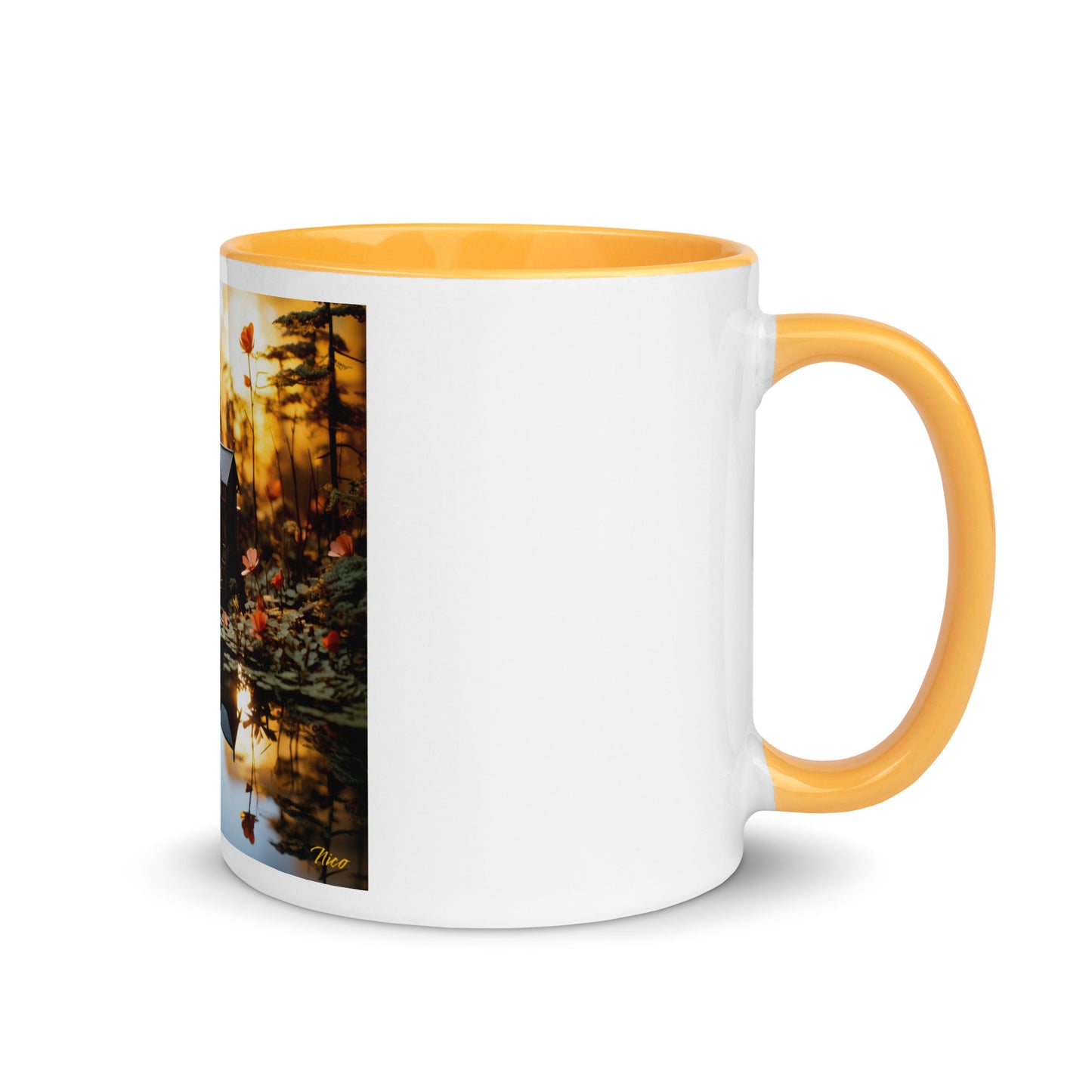 Born On A Bayou Series Print #7 - Mug with Color Inside