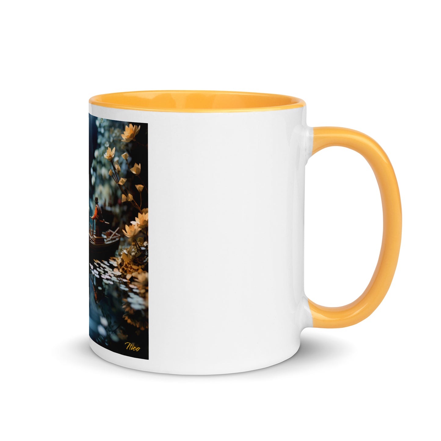 Born On A Bayou Series Print #10 - Mug with Color Inside