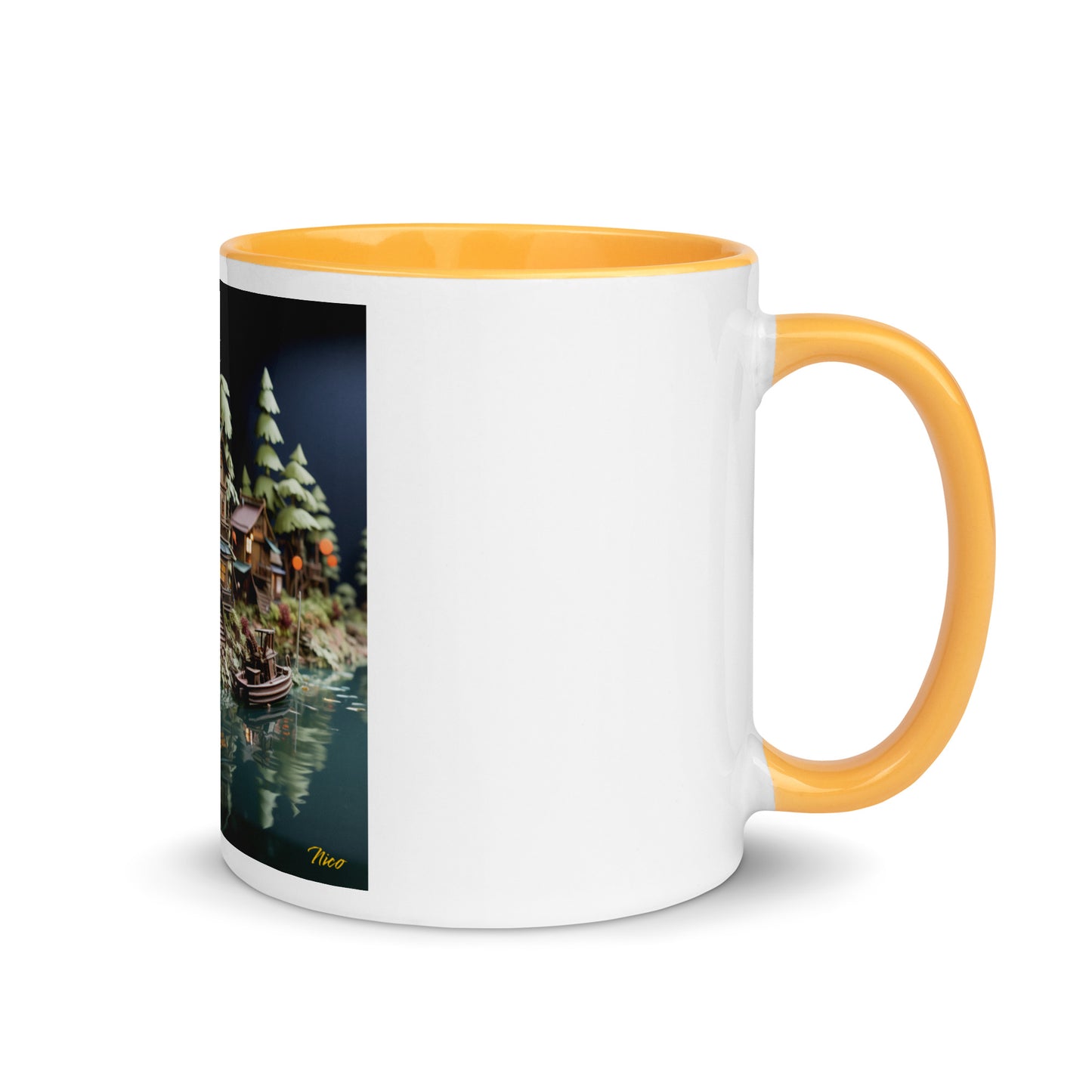 Born On A Bayou Series Print #8 - Mug with Color Inside