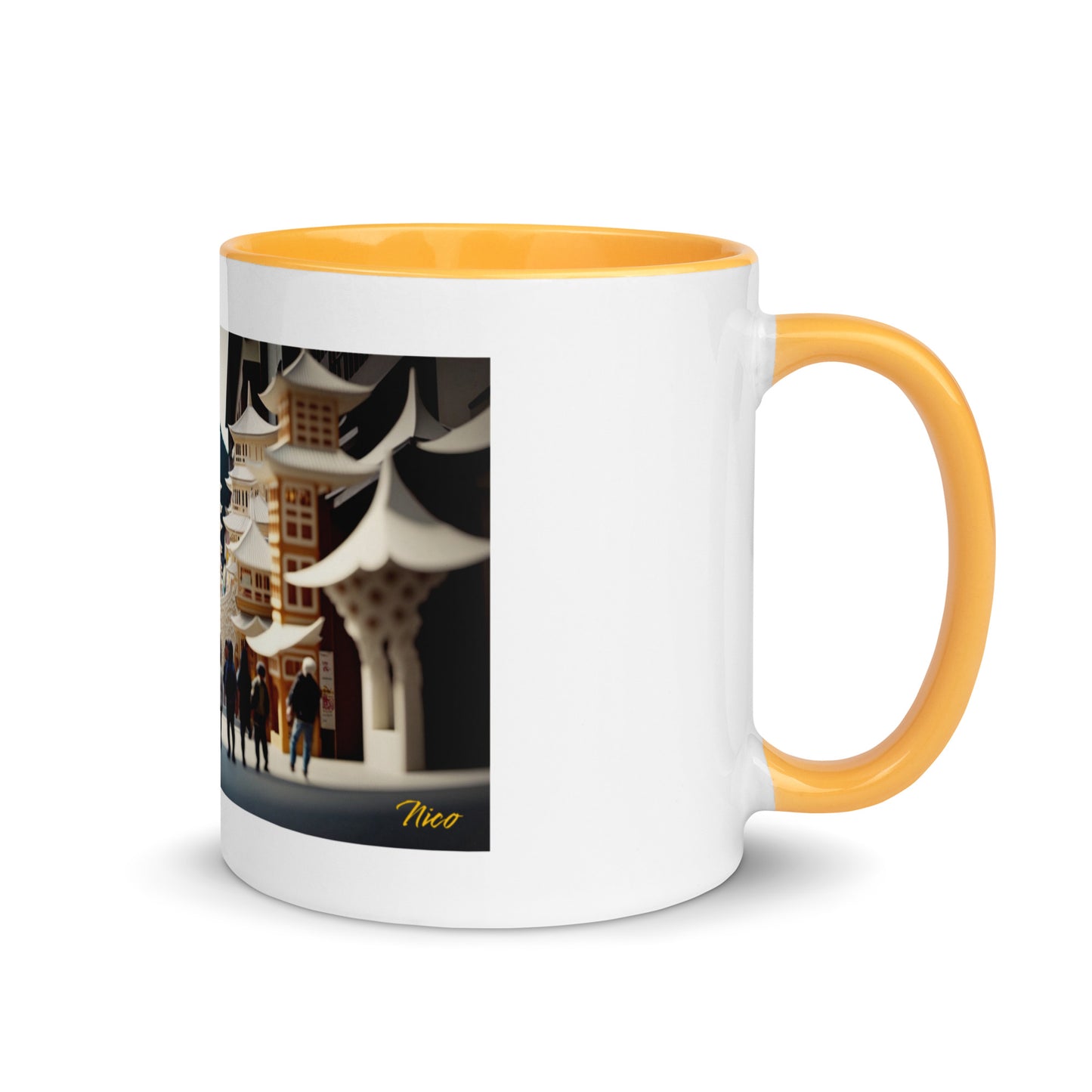 Via The Metropolis Series Print #5 - Mug with Color Inside