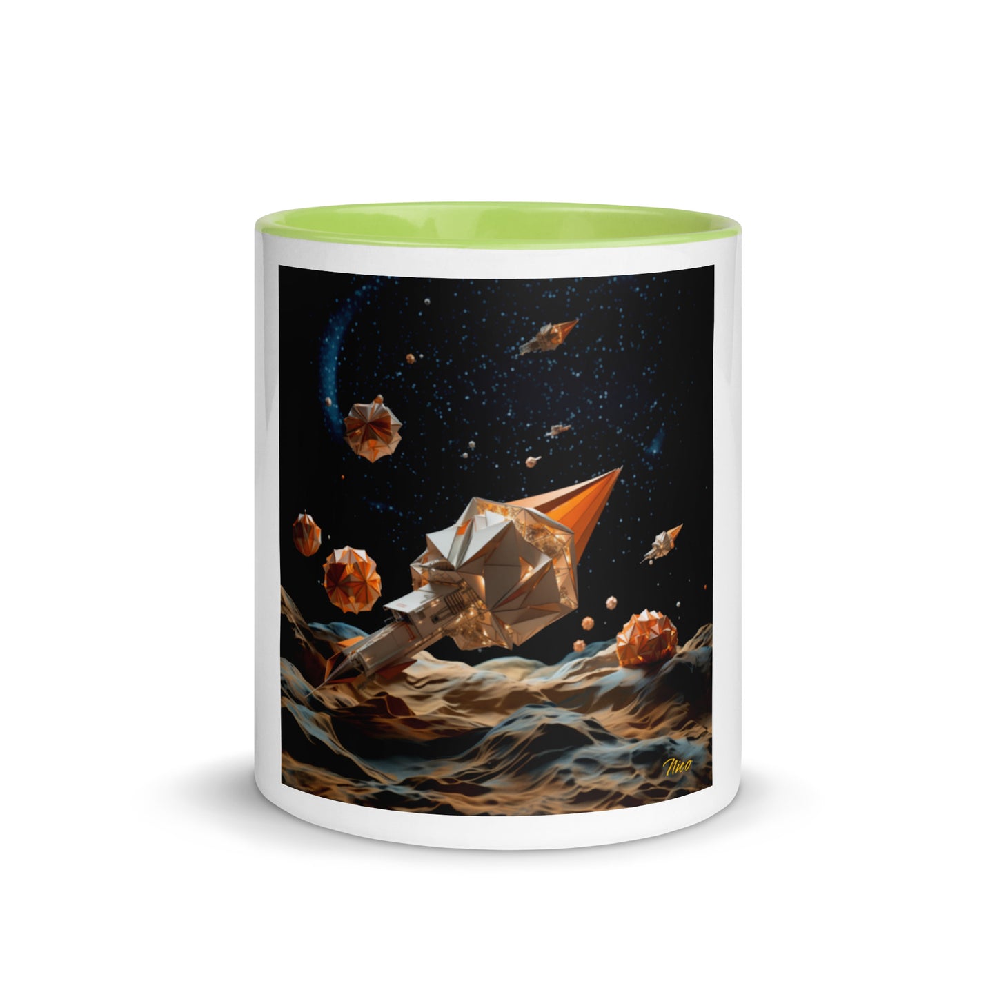 Elons' Dream Series Print #3 Mug with Color Inside