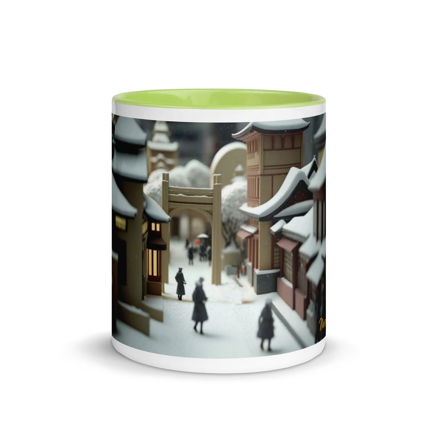 I Wish It Would Snow Series Print #9 - Mug with Color Inside