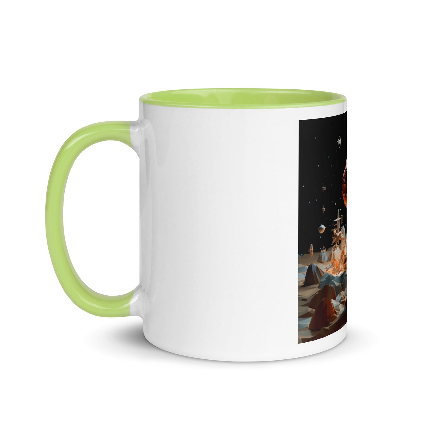 Elons' Dream Series Print #7 Mug with Color Inside