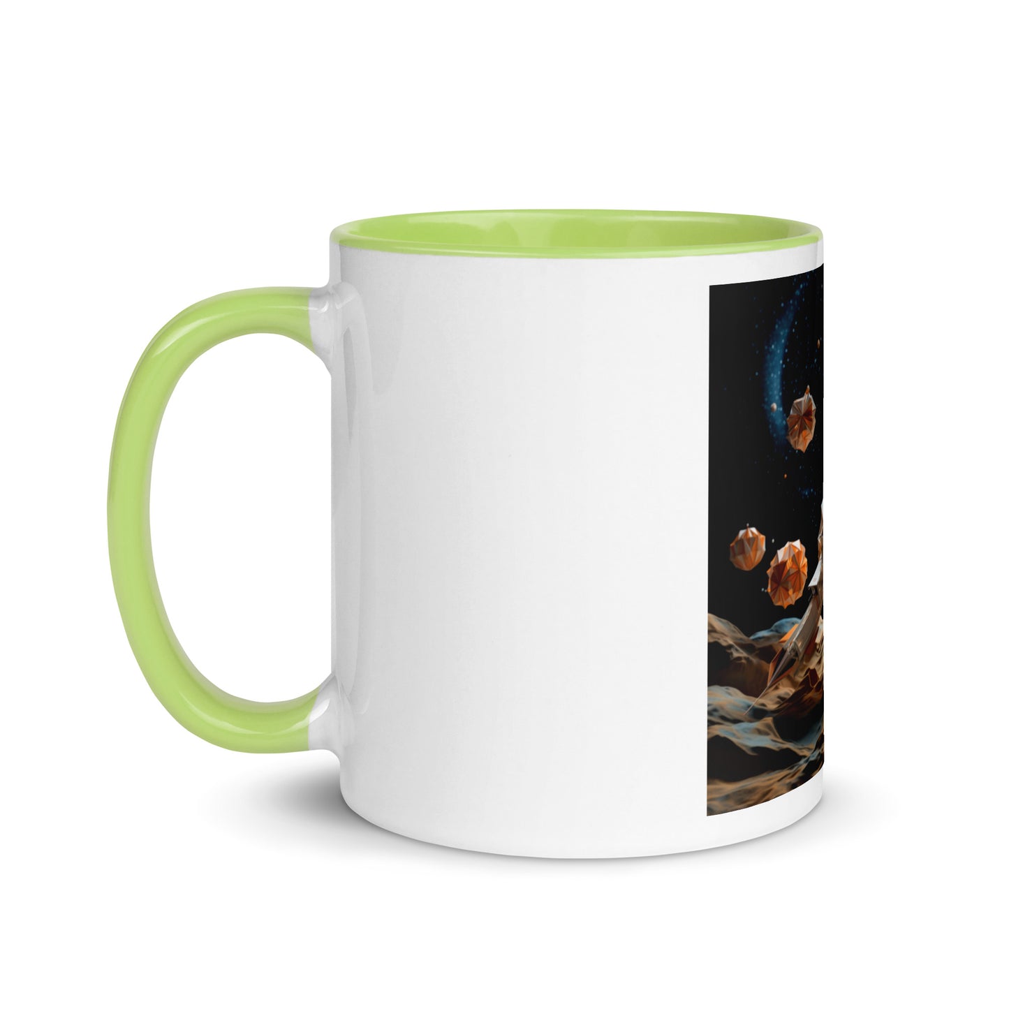 Elons' Dream Series Print #3 Mug with Color Inside