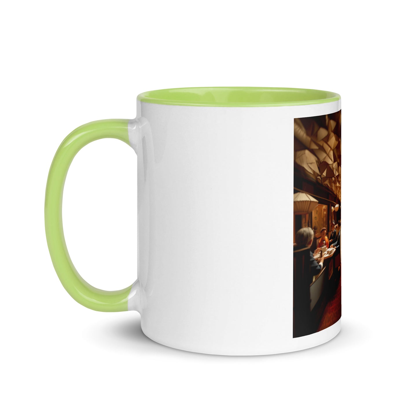 Oriient Express Series Print #2 Mug with Color Inside