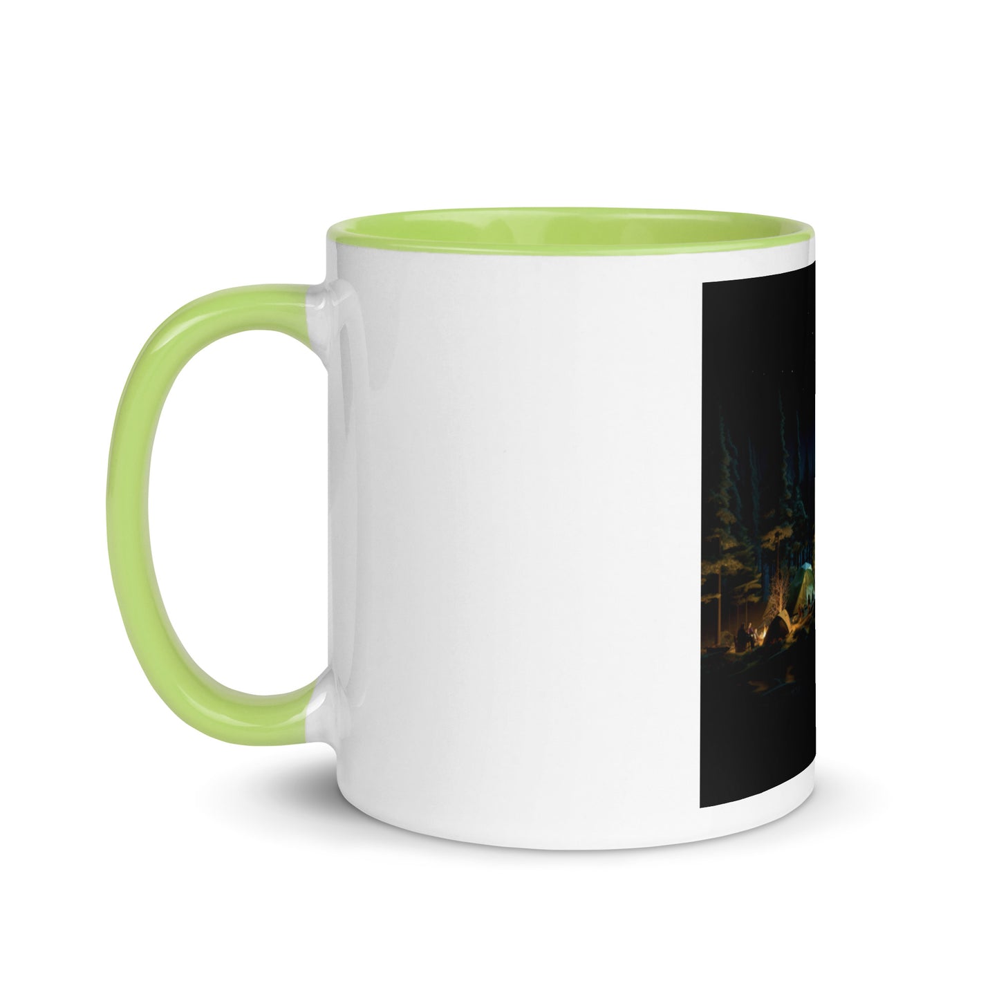 Under The Starry Skies Series Print #2 Mug with Color Inside