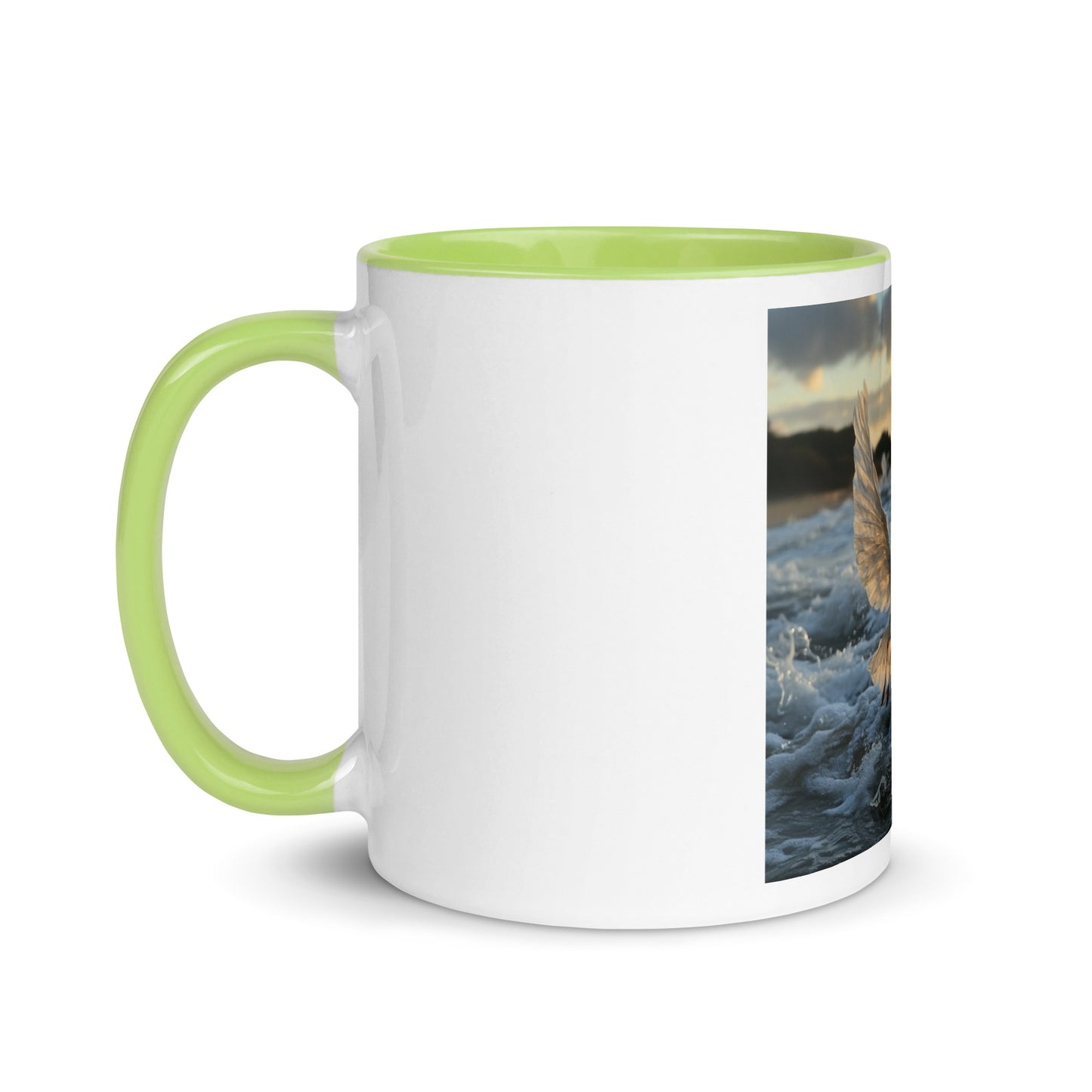 By The Seaside Series Print #10 - Mug with Color Inside