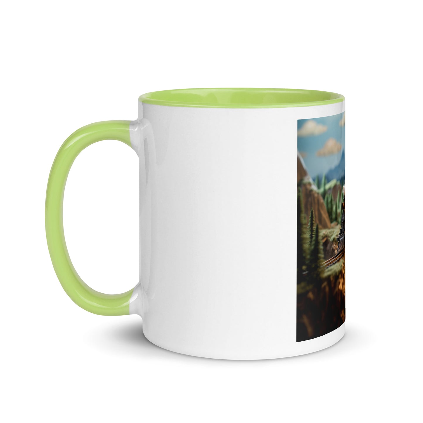 Orient Express Series Print #5 - Mug with Color Inside