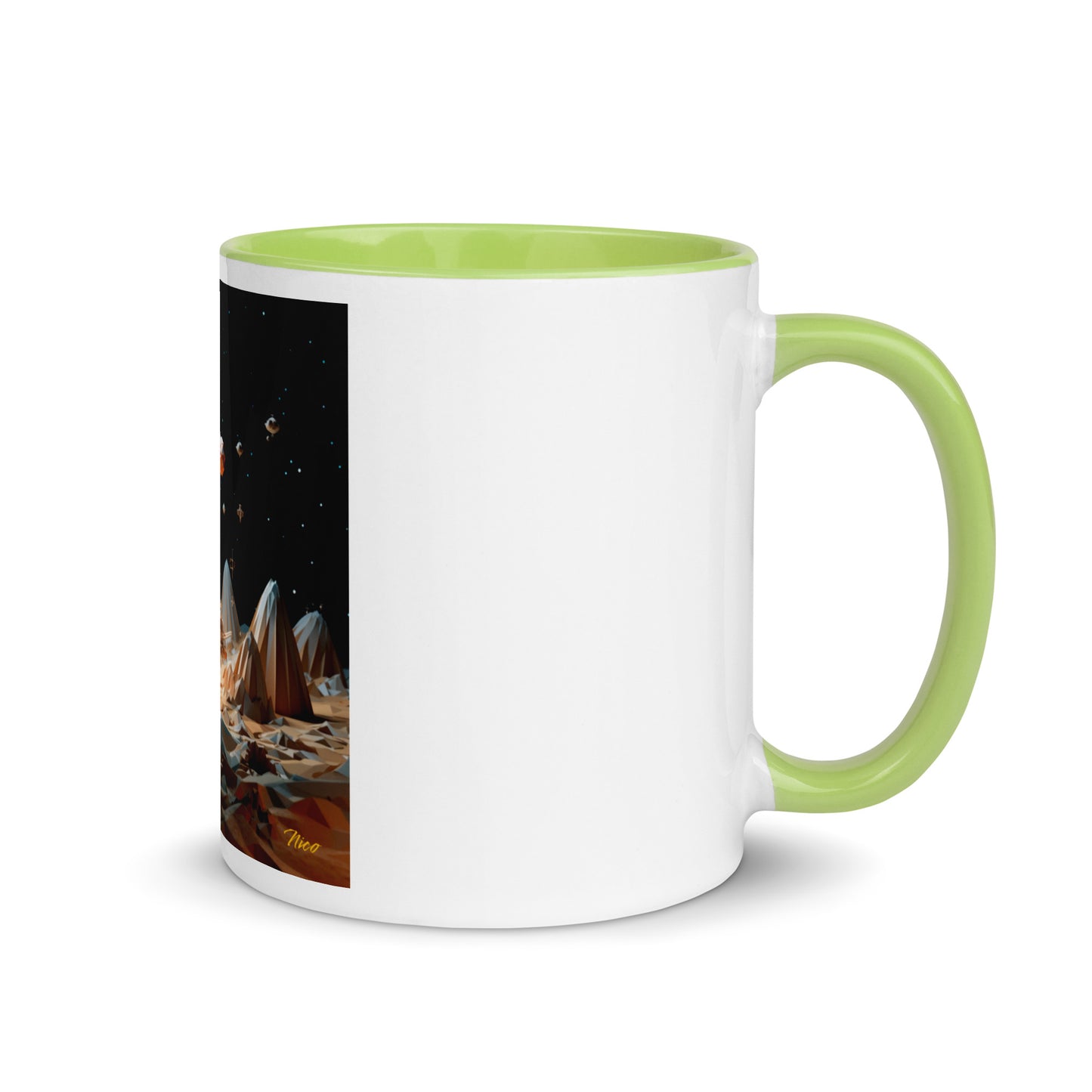 Elons' Dream Series Print #7 Mug with Color Inside