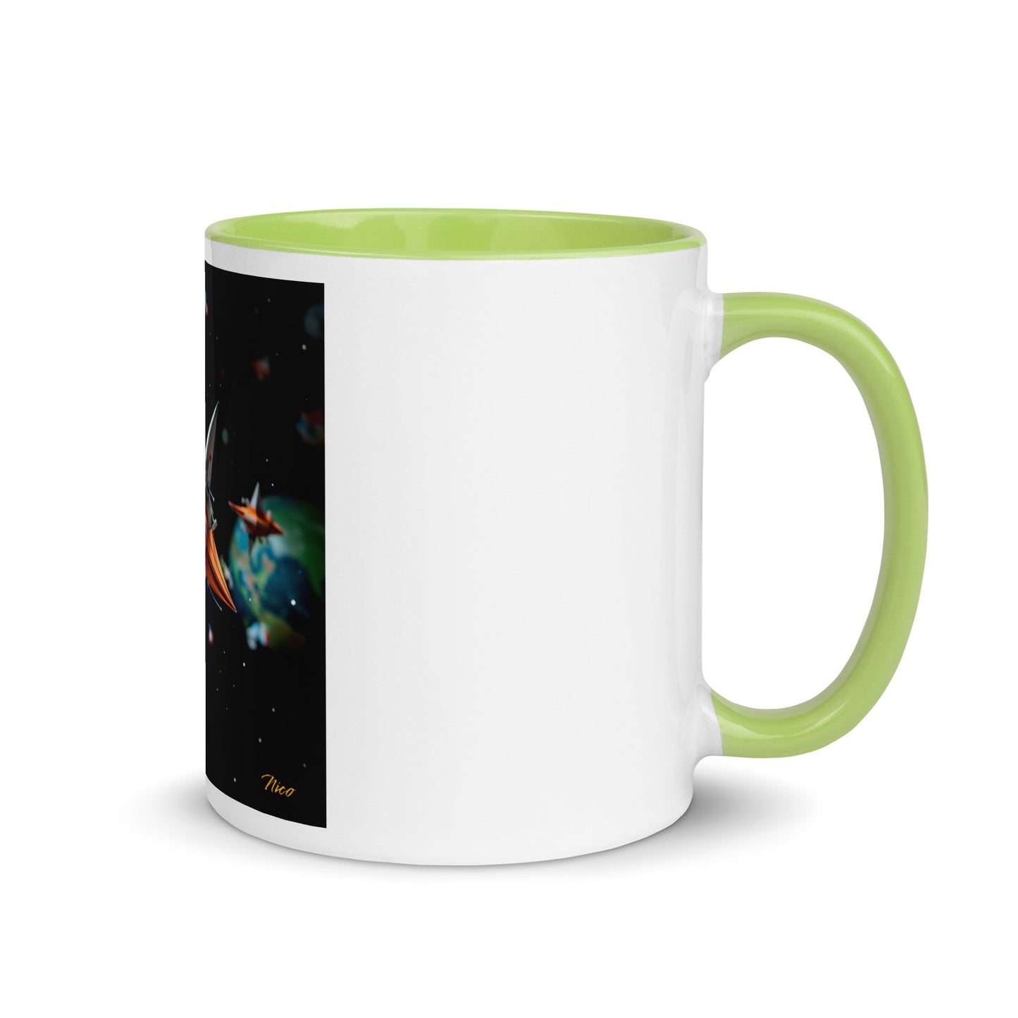 Elons' Dream Series Print #1 Mug with Color Inside