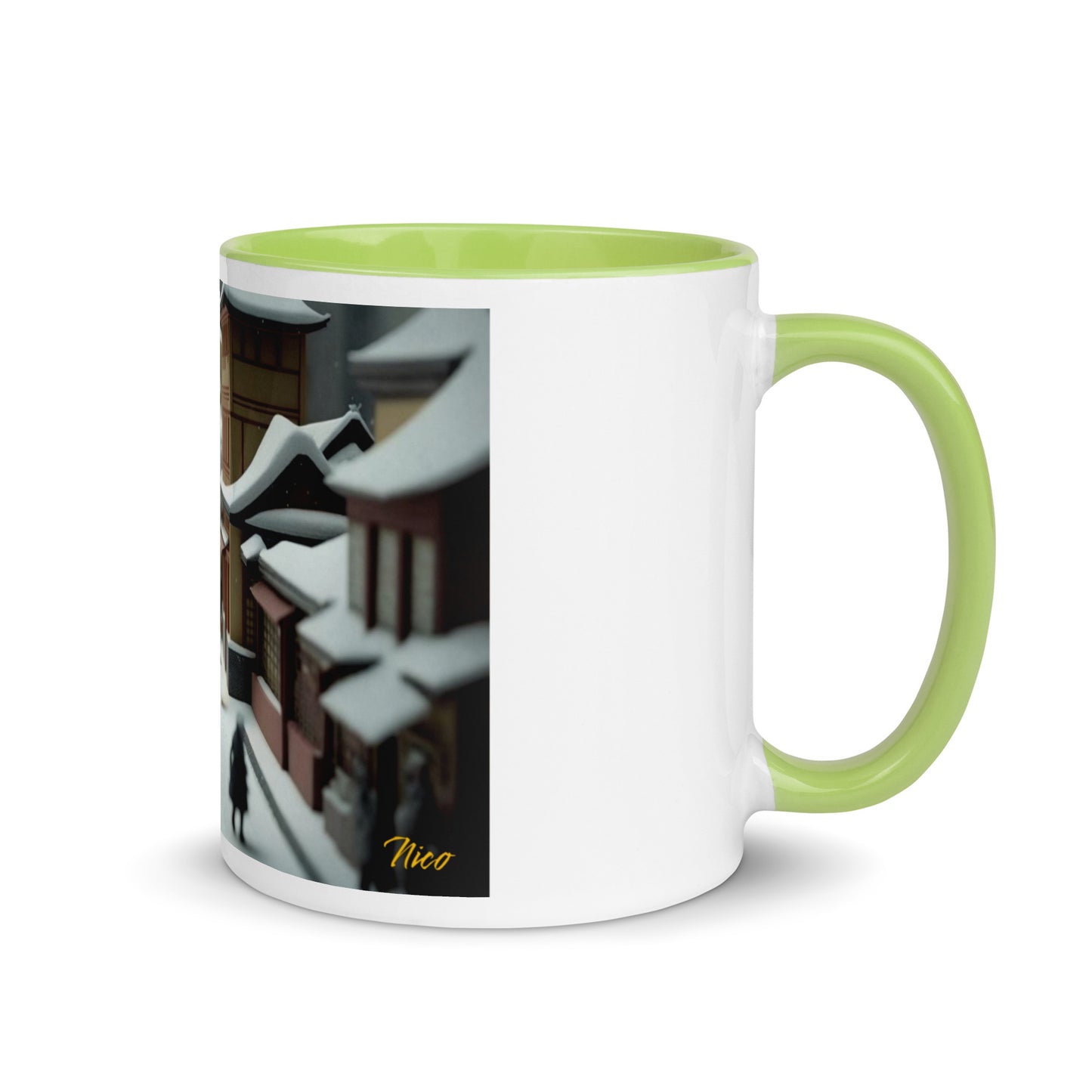 I Wish It Would Snow Series Print #9 - Mug with Color Inside