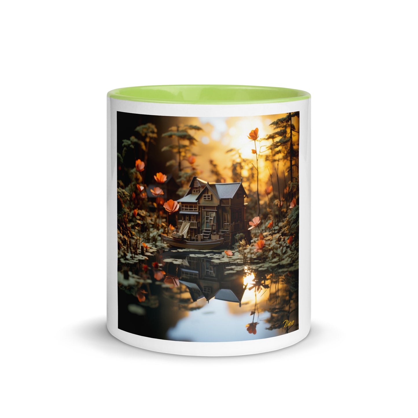 Born On A Bayou Series Print #7 - Mug with Color Inside