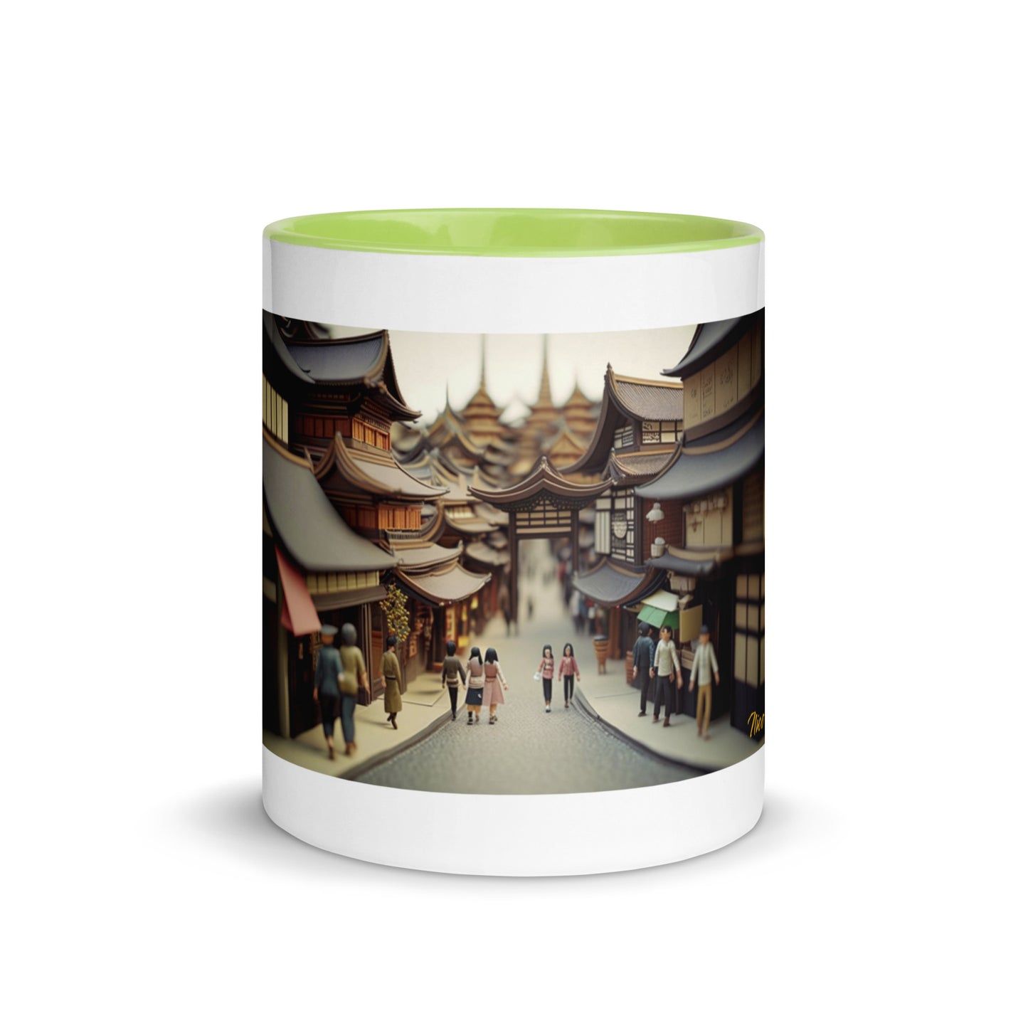 Via The Metropolis Series Print #9 - Mug with Color Inside