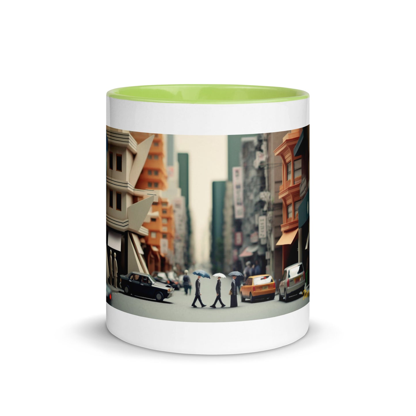 Via The Metropolis Series Print #7 - Mug with Color Inside