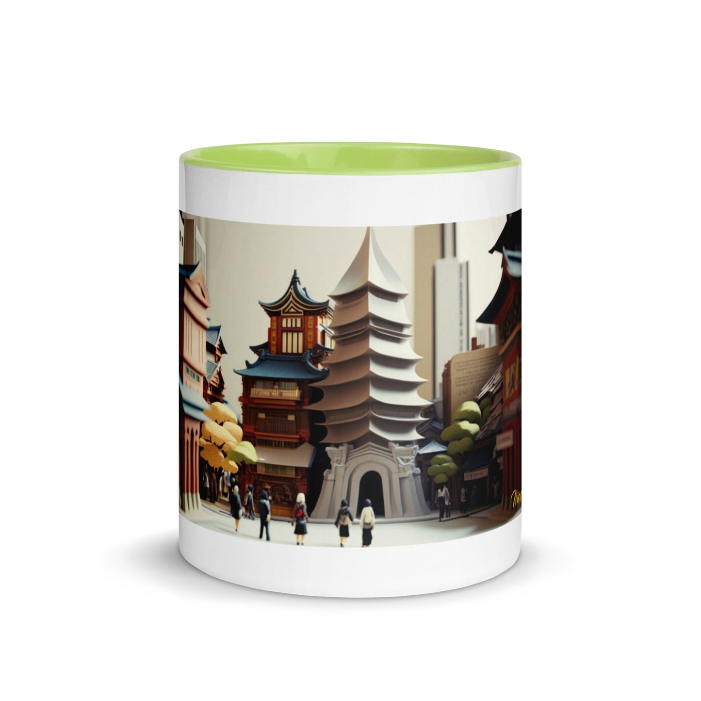 Via The Metropolis Series Print #6 - Mug with Color Inside