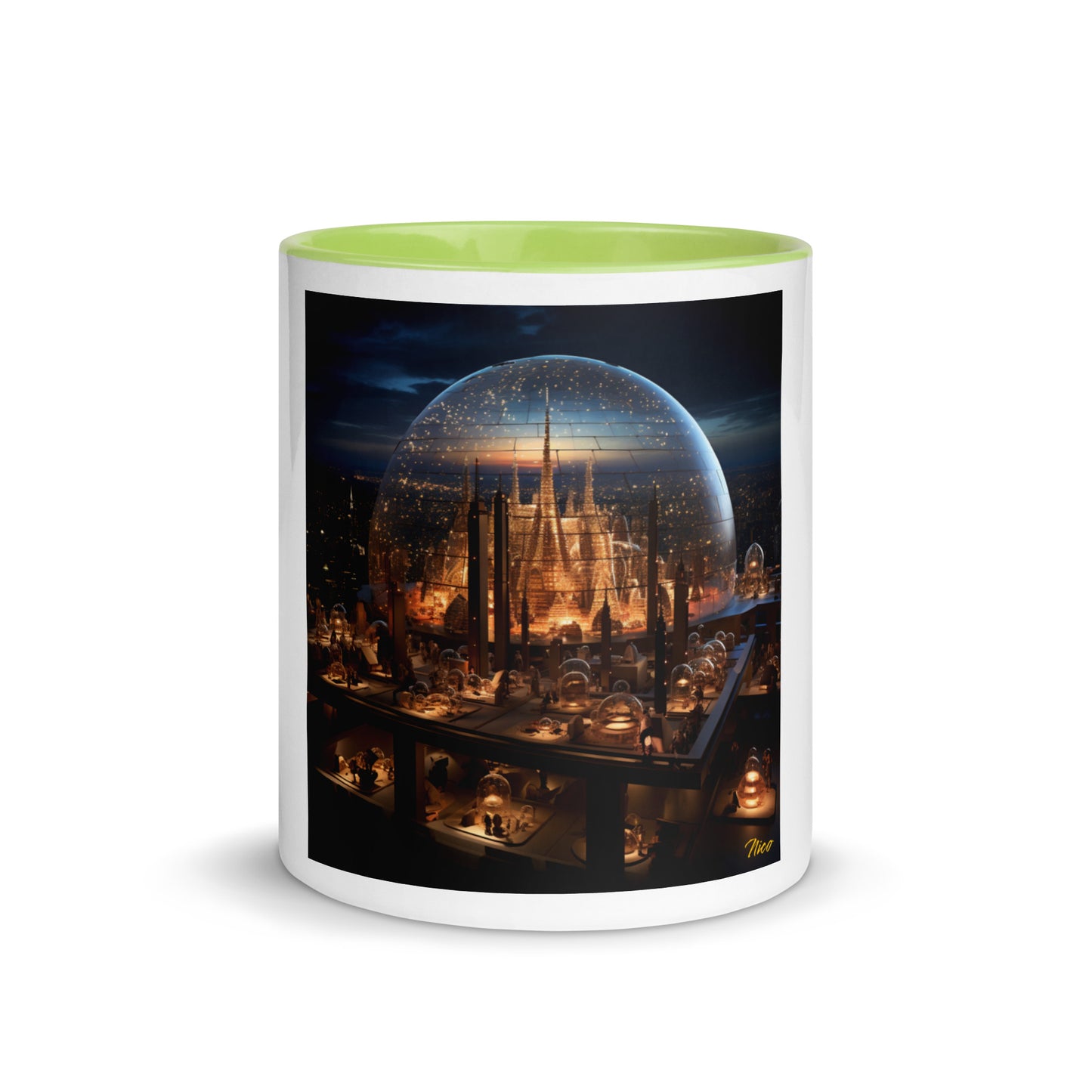 Elons' Dream Series Print #10 - Mug with Color Inside