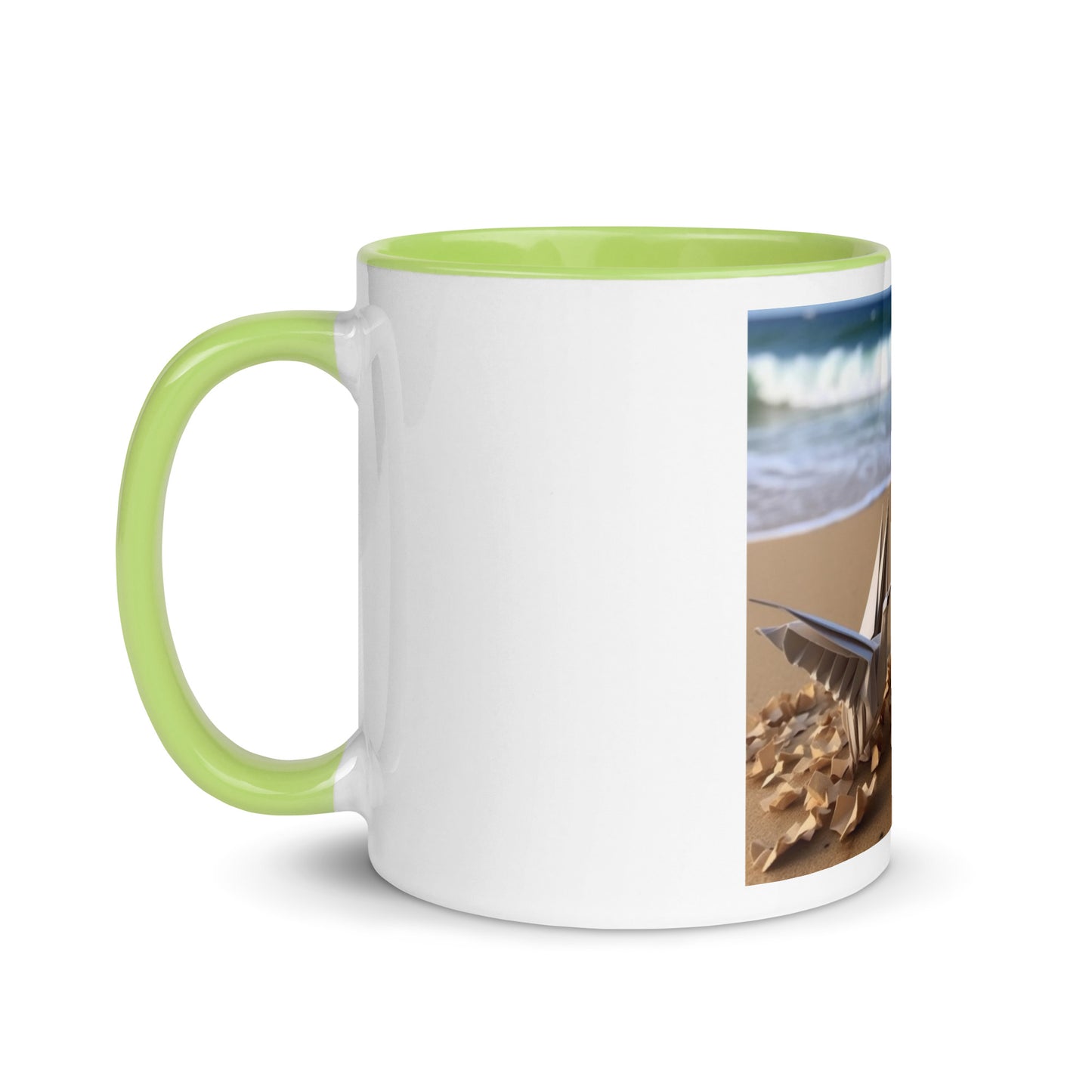 By The Seaside Series Print #1 - Mug with Color Inside