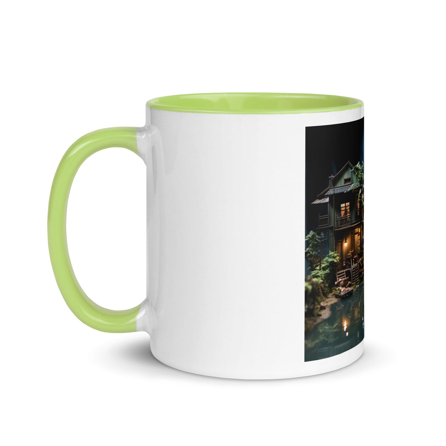 Born On A Bayou Series Print #3 - Mug with Color Inside