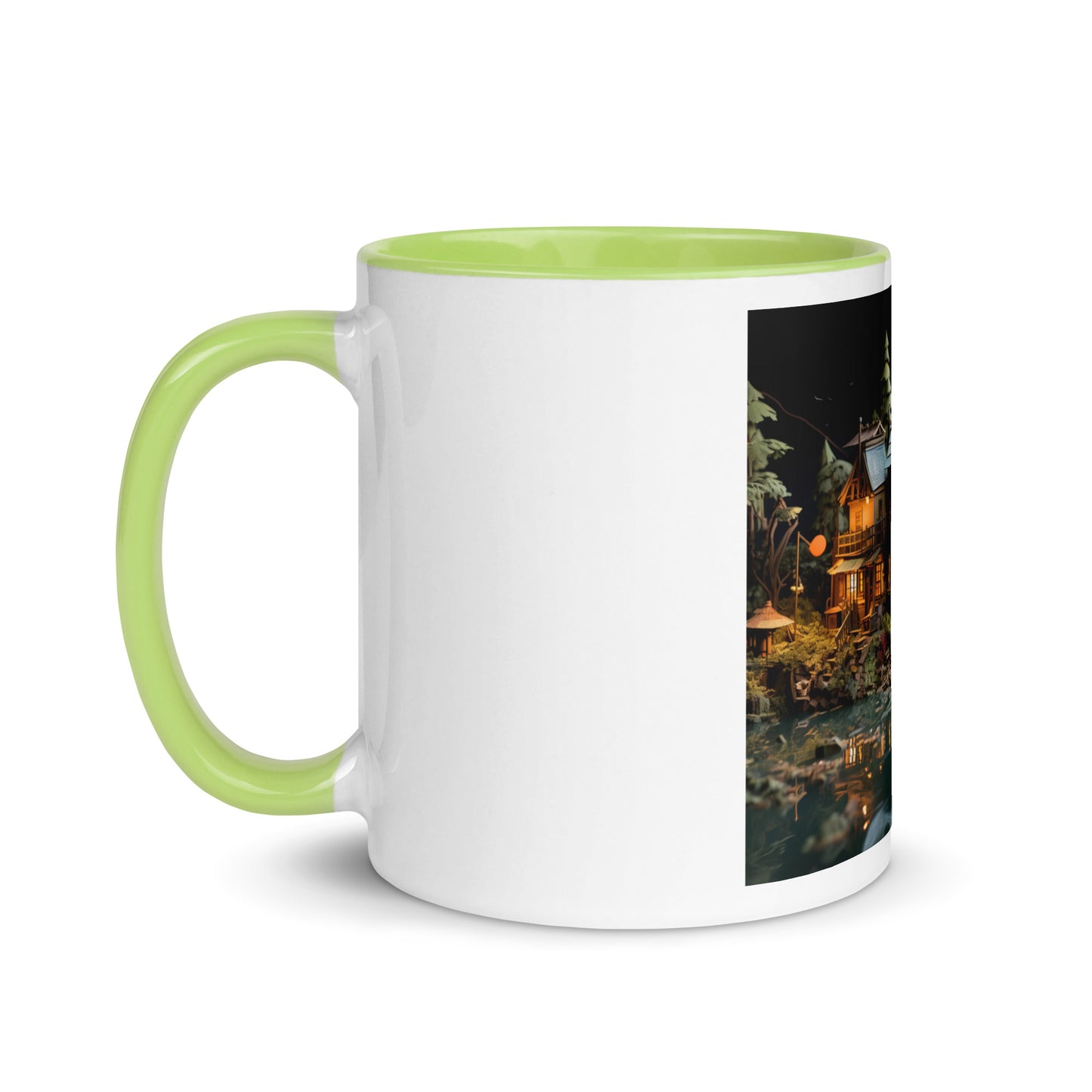 Born On A Bayou Series Print #8 - Mug with Color Inside