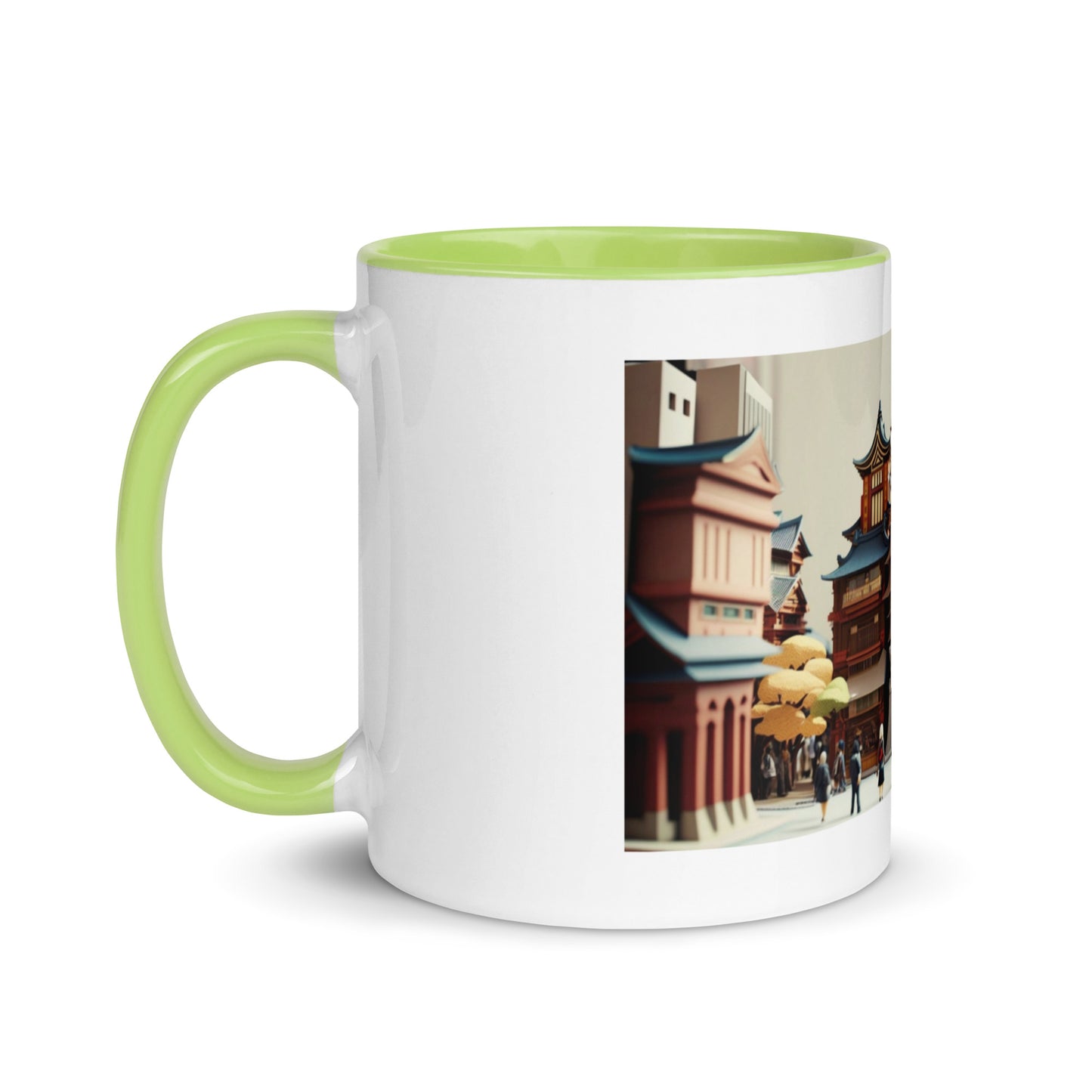 Via The Metropolis Series Print #6 - Mug with Color Inside