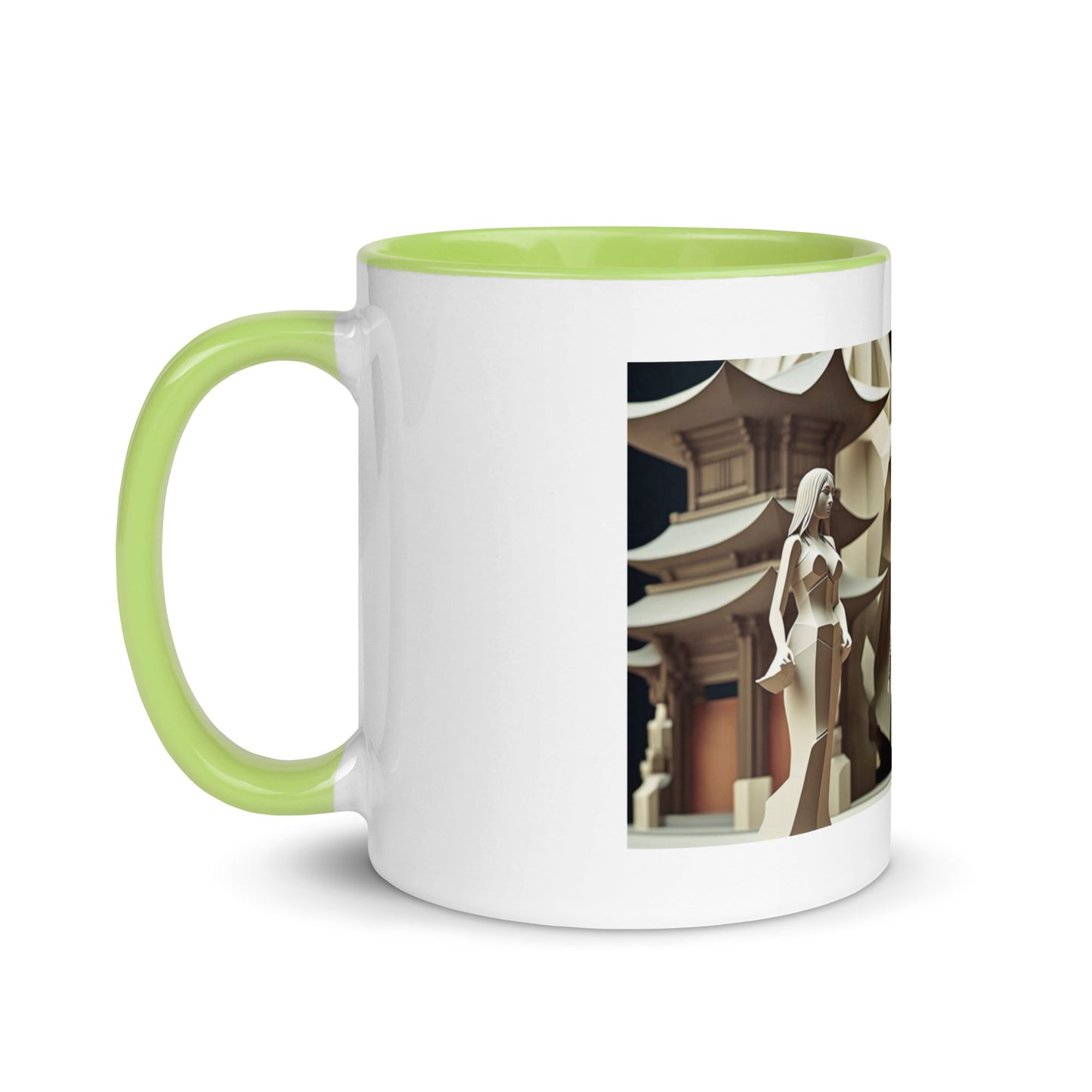 Via The Metropolis Series Print #2 - Mug with Color Inside