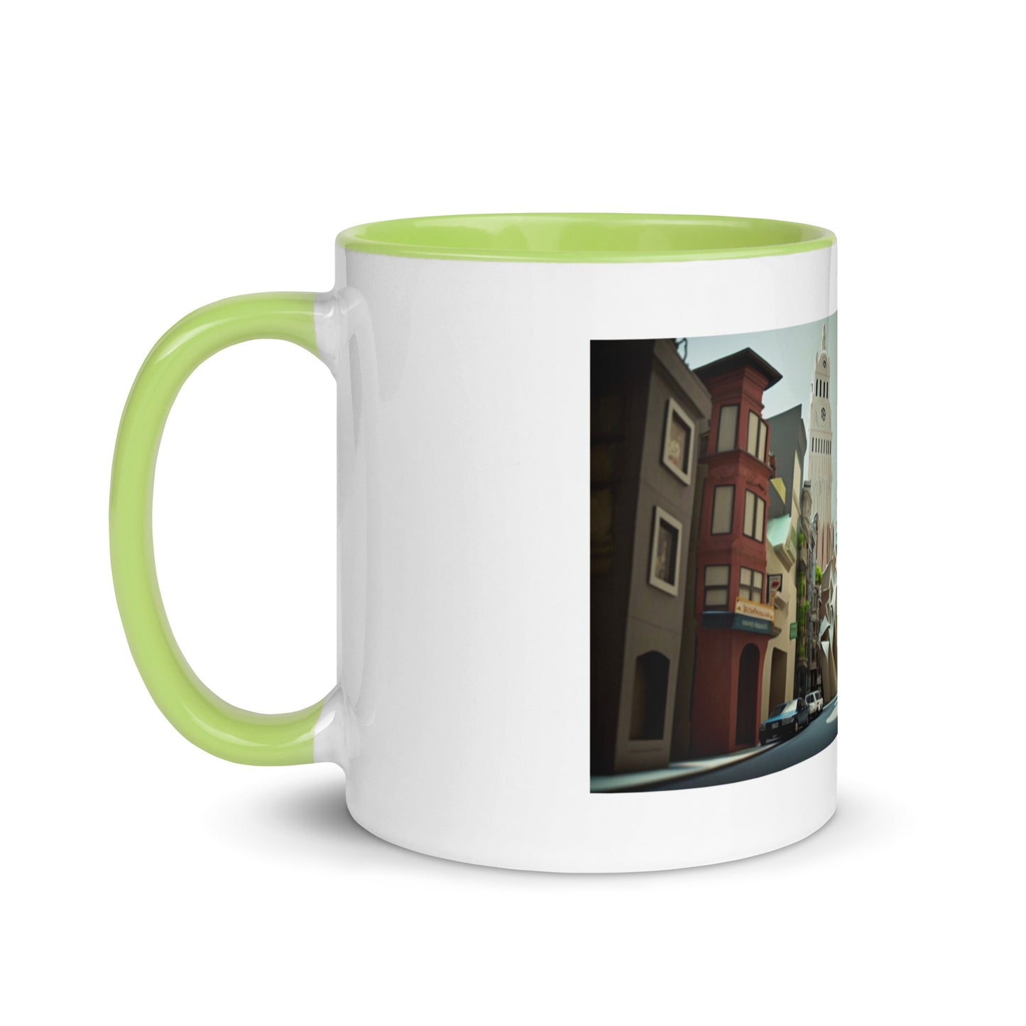 Via The Metropolis Series Print #1 - Mug with Color Inside