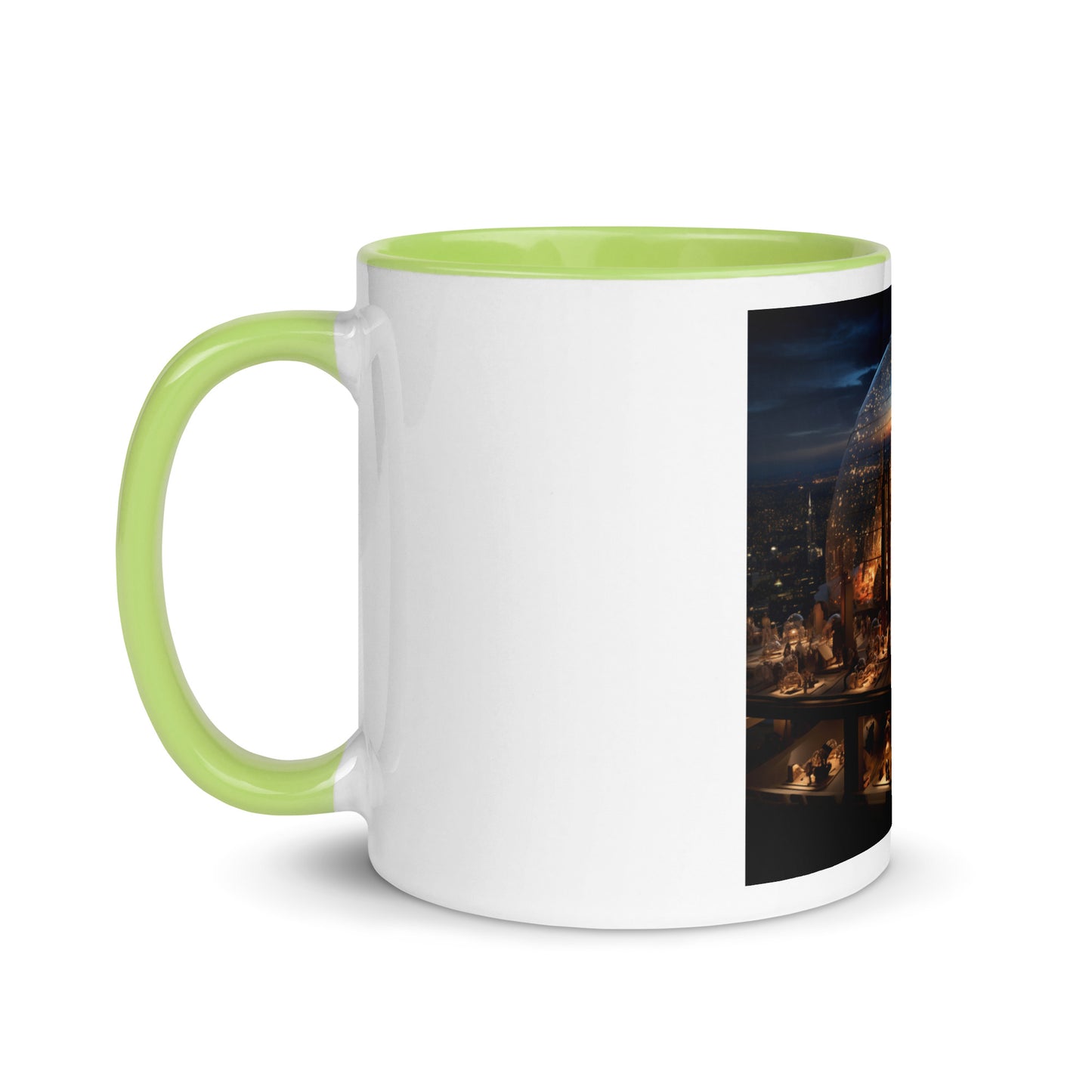 Elons' Dream Series Print #10 - Mug with Color Inside