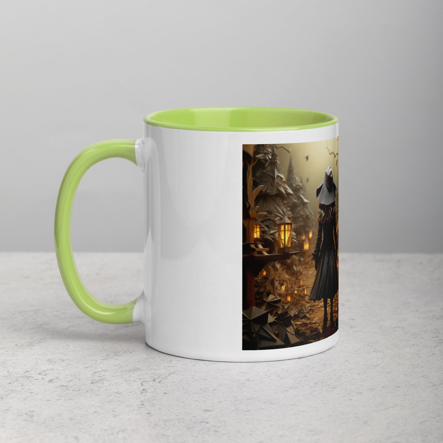 Halloween 2024 Series Print #3 - Mug with Color Inside