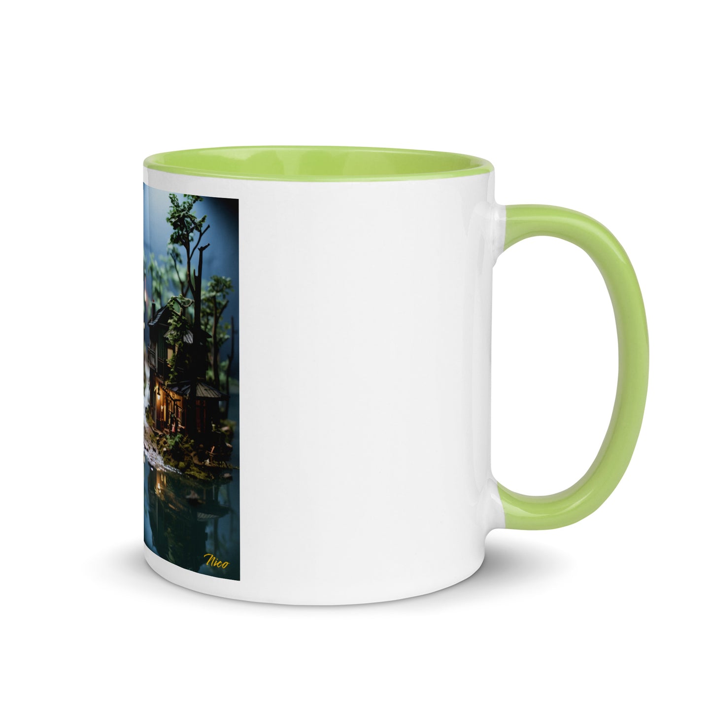 Born On A Bayou Series Print #3 - Mug with Color Inside