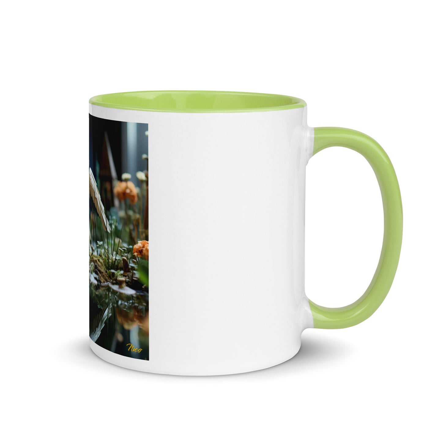 Born On A Bayou Series Print #1 - Mug with Color Inside