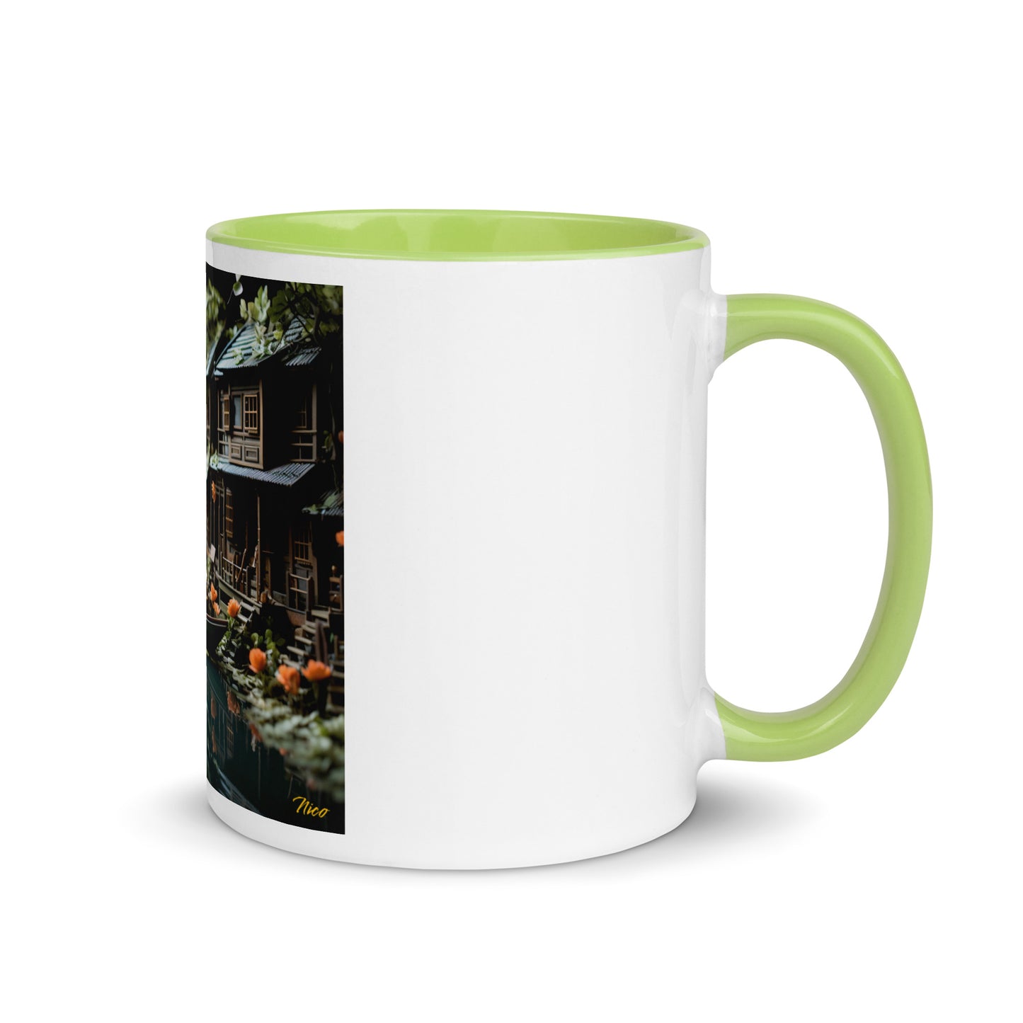 Born On A Bayou Series Print #9 - Mug with Color Inside