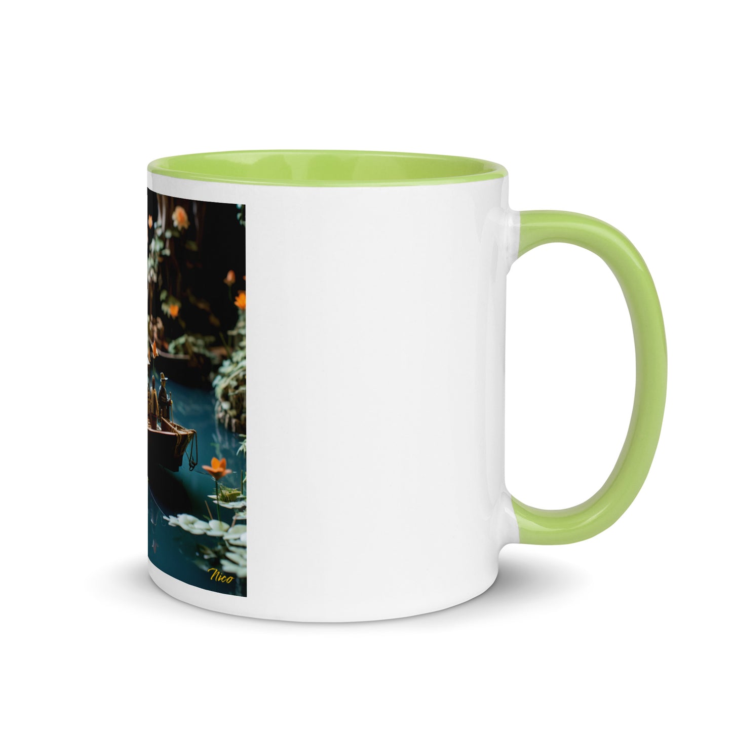 Born On A Bayou Series Print #4 - Mug with Color Inside