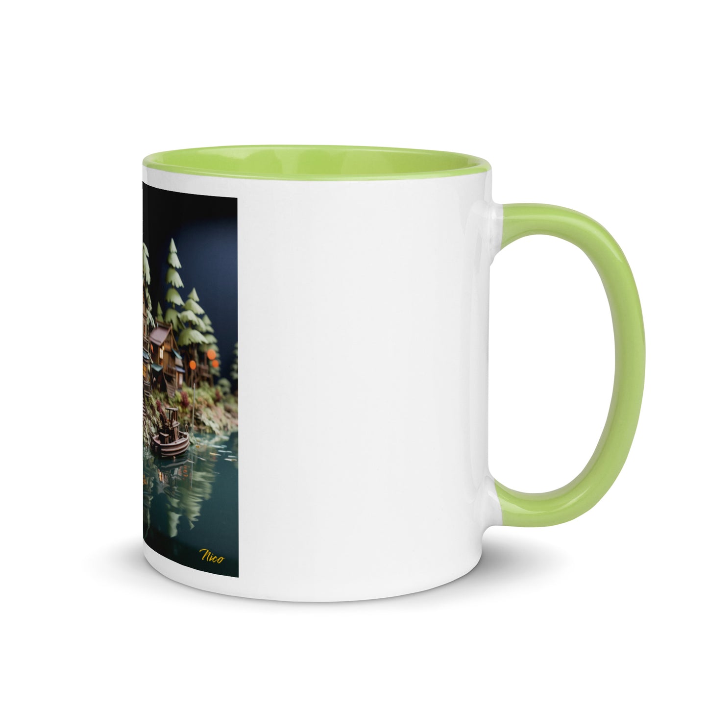 Born On A Bayou Series Print #8 - Mug with Color Inside