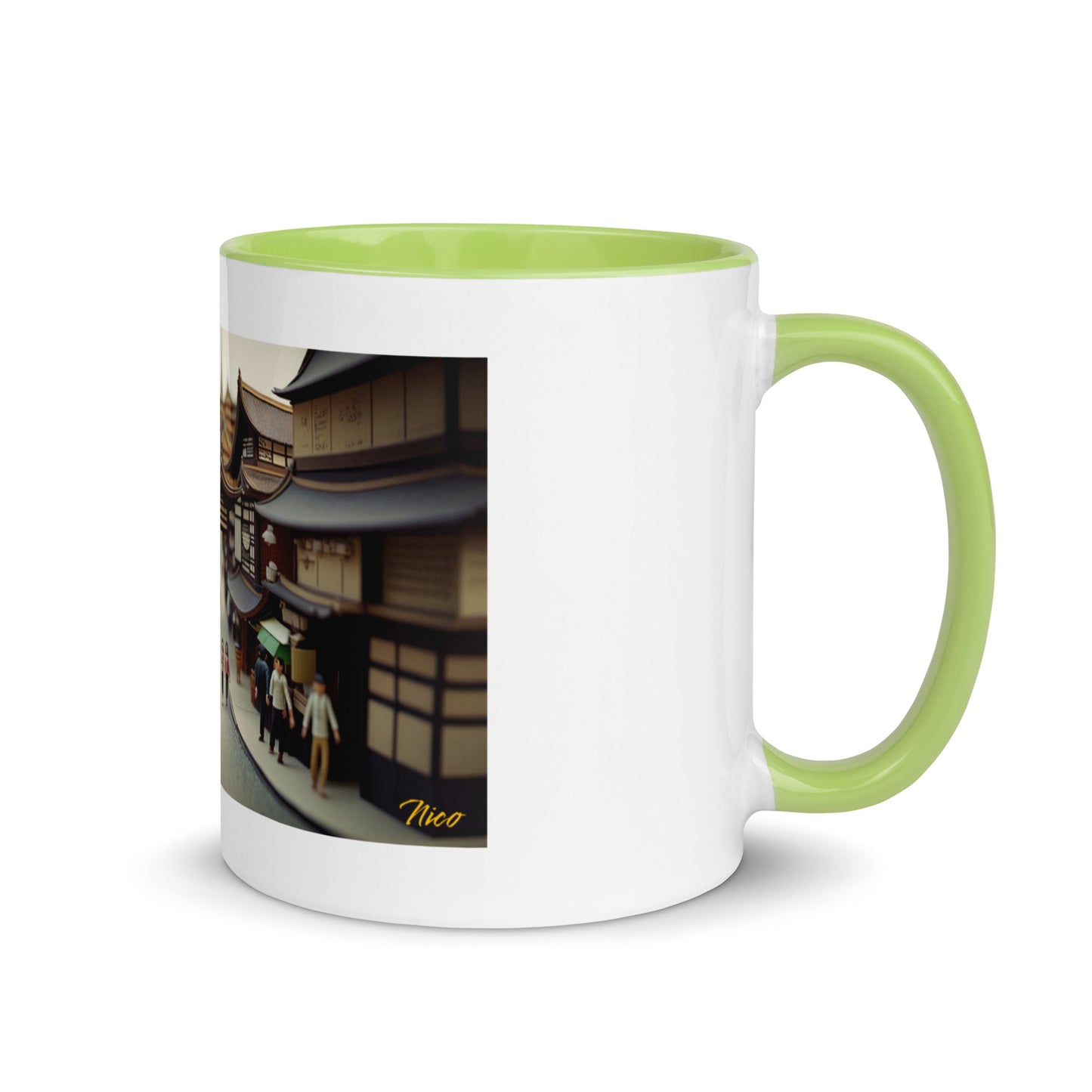 Via The Metropolis Series Print #9 - Mug with Color Inside