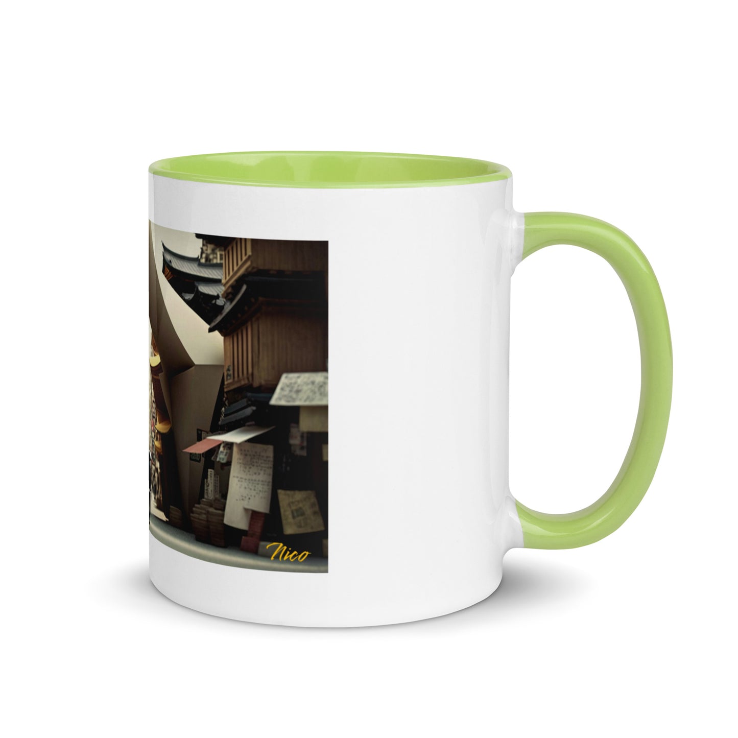 Via The Metropolis Series Print #8 - Mug with Color Inside