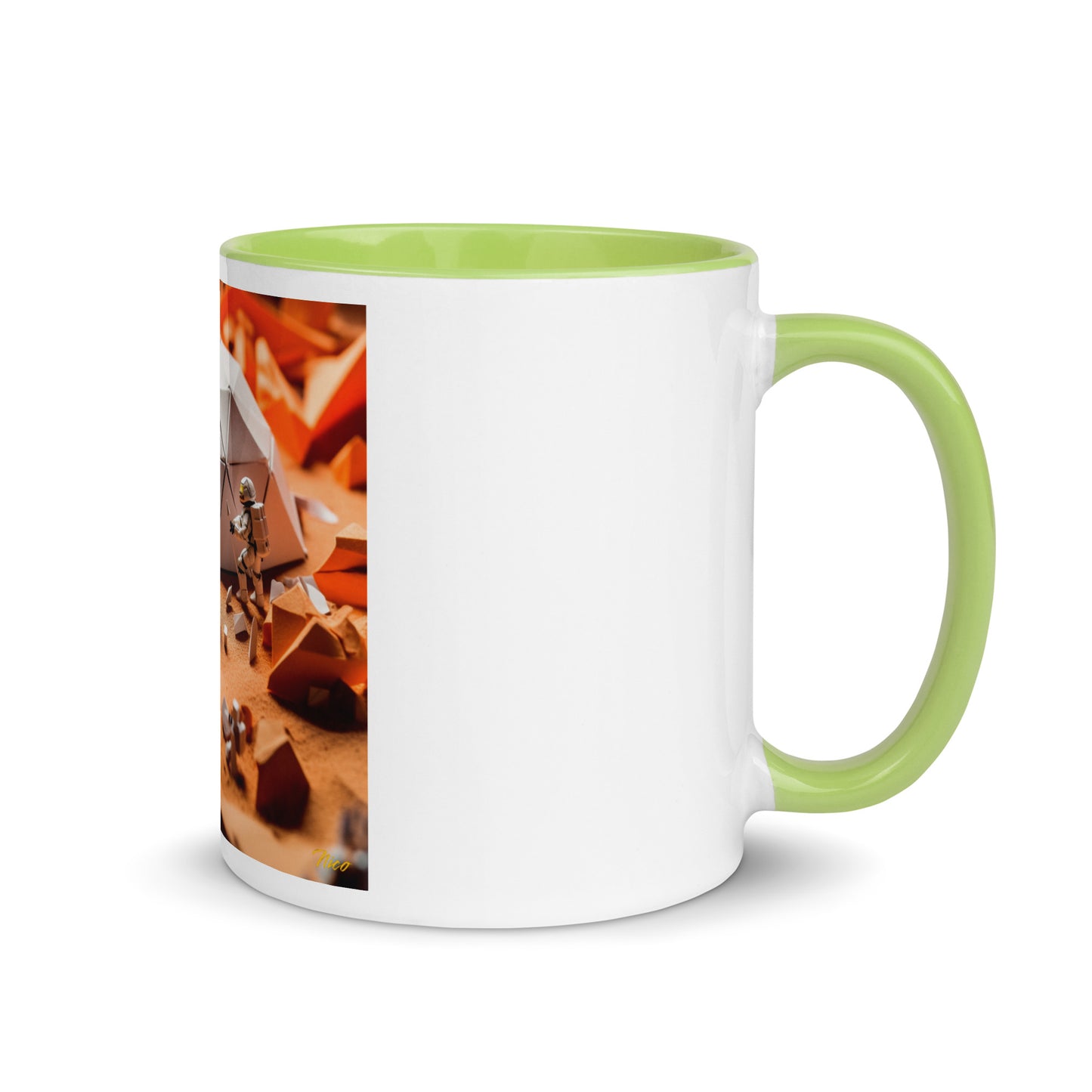 Elons' Dream Series Print #8 - Mug with Color Inside