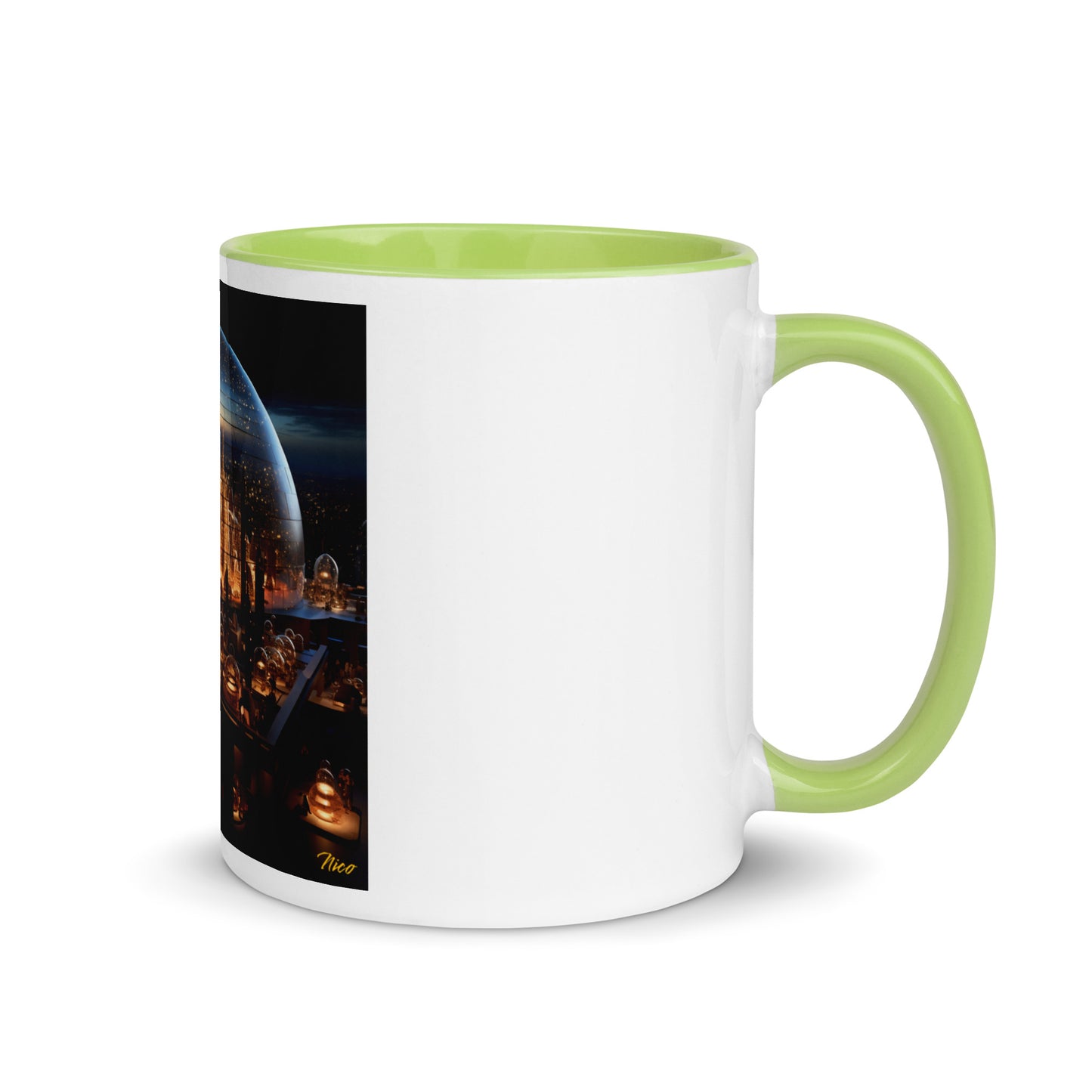 Elons' Dream Series Print #10 - Mug with Color Inside