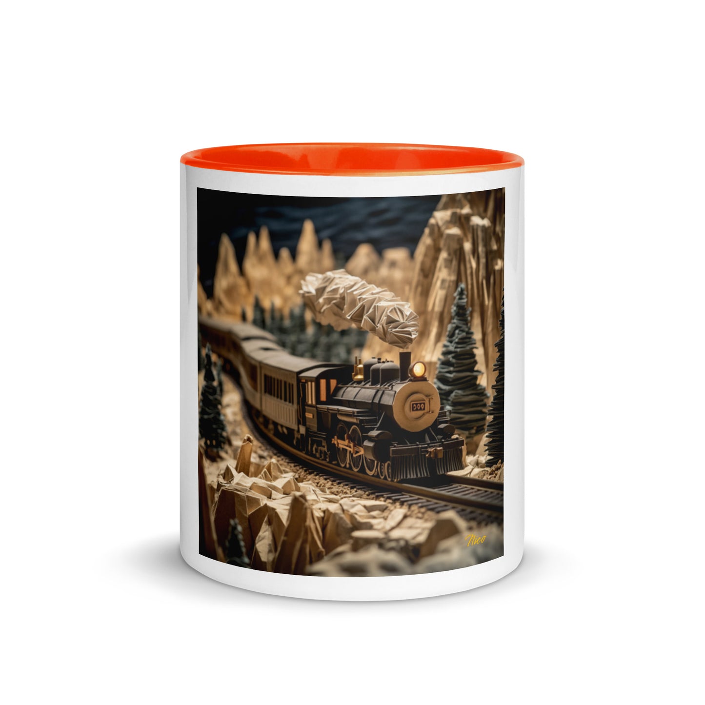 Orient Express Series Print #1Mug with Color Inside