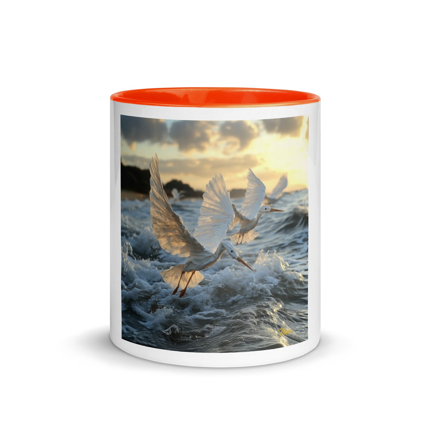 By The Seaside Series Print #10 - Mug with Color Inside