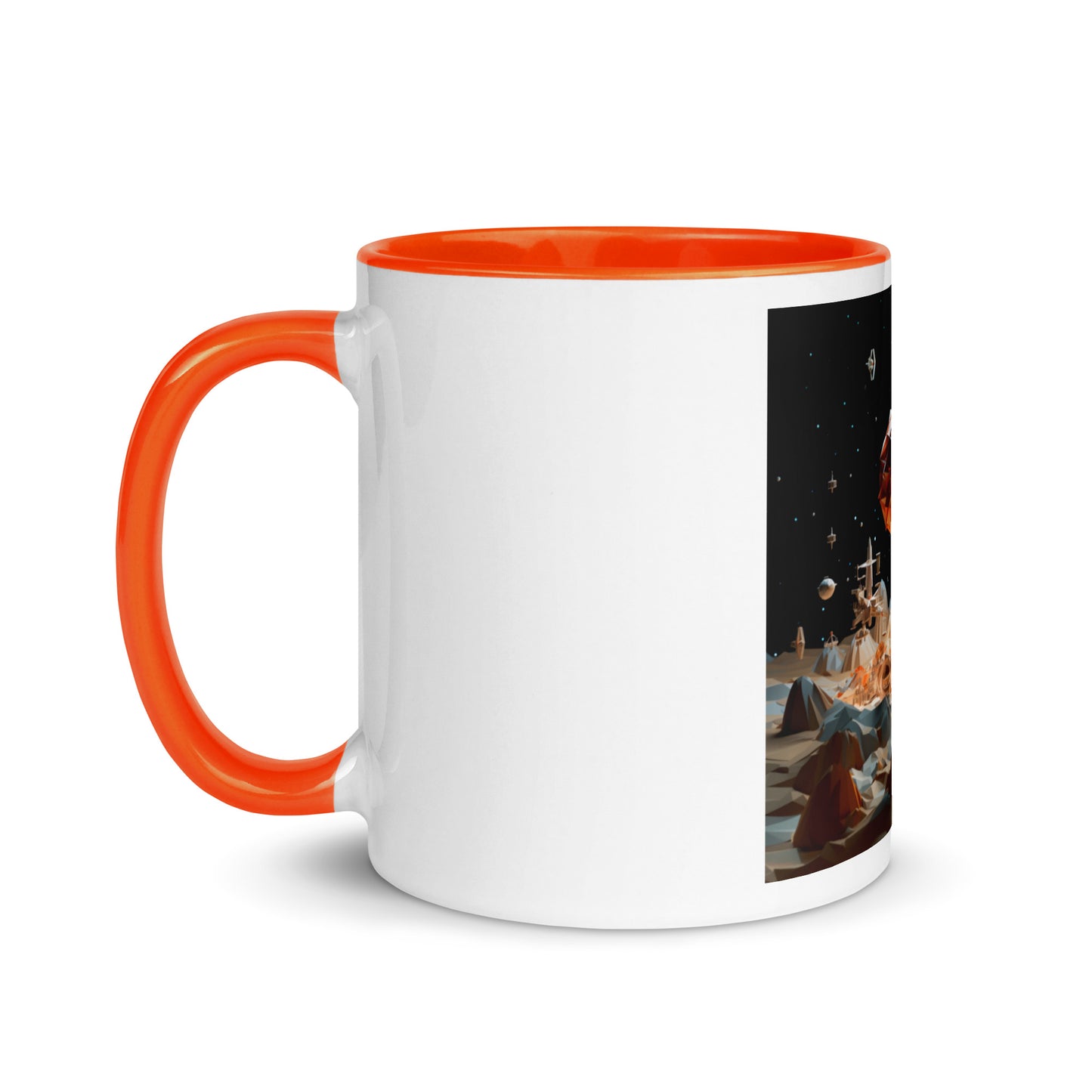 Elons' Dream Series Print #7 Mug with Color Inside