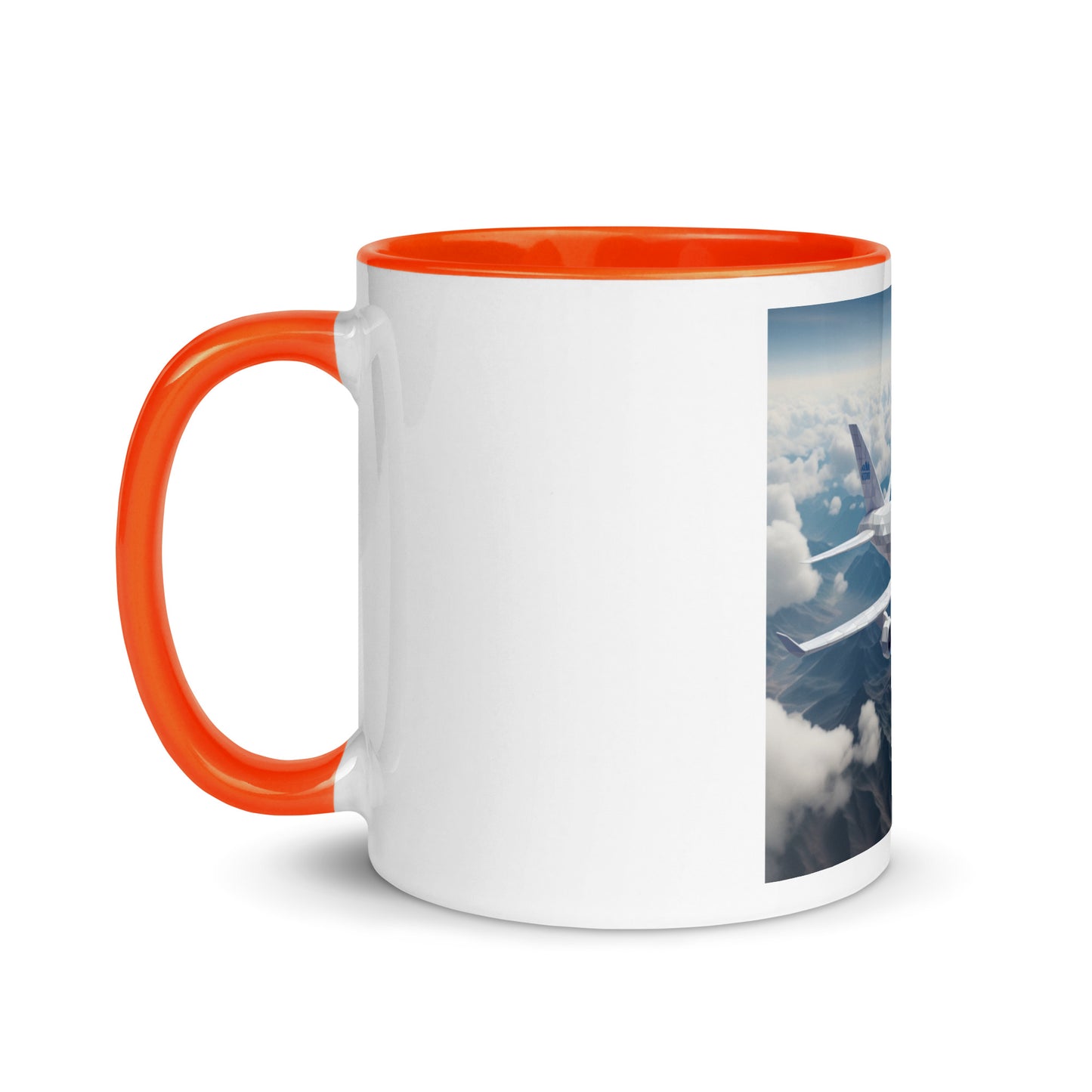 Frequent Flyer Miles Series Print #7 Mug with Color Inside